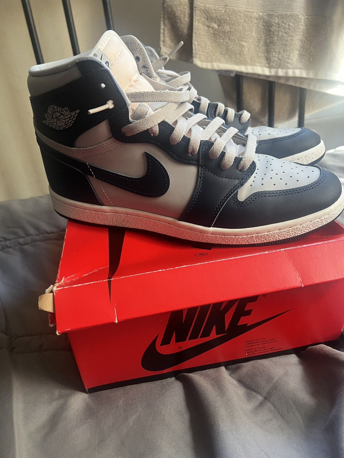 Jordan Brand Air Jordan 1 Retro High ‘85 OG ‘Georgetown Size US 10.5 / EU 43-44 - 1 Thumbnail