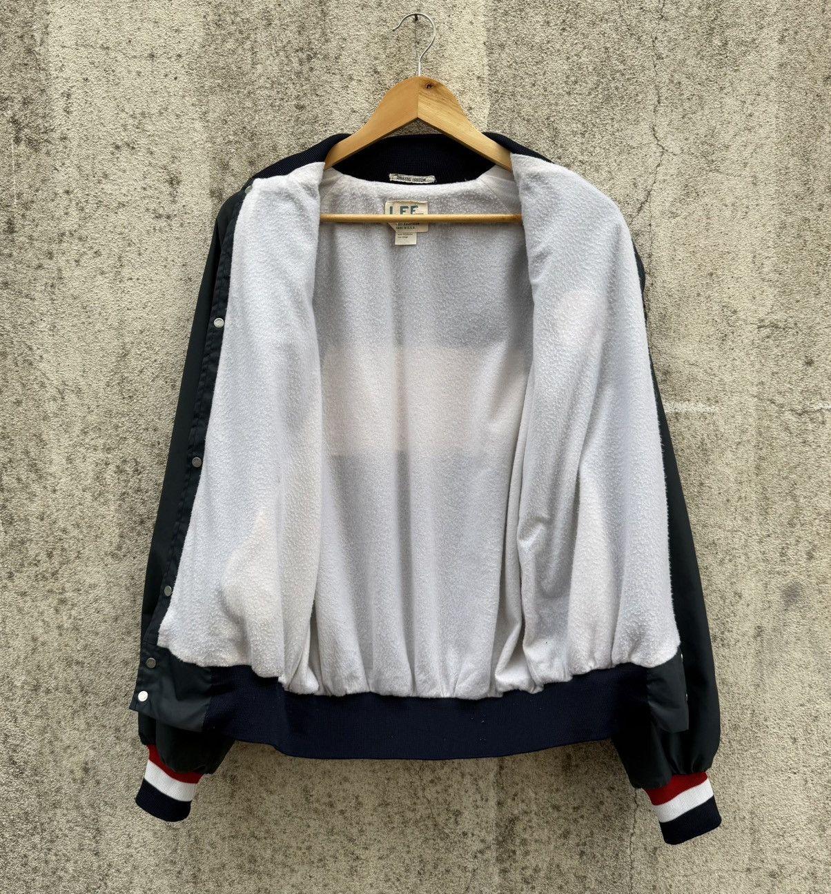 Lee VTG 80s USA Olympic Training Center Jacket Lee Nylon Bomber Size US L / EU 52-54 / 3 - 9 Thumbnail