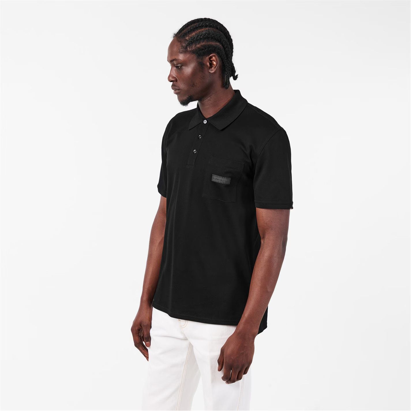 Givenchy o1g2r1mq0426 Short Sleeve Stretch Polo Shirt in Black Size US L / EU 52-54 / 3 - 4 Thumbnail