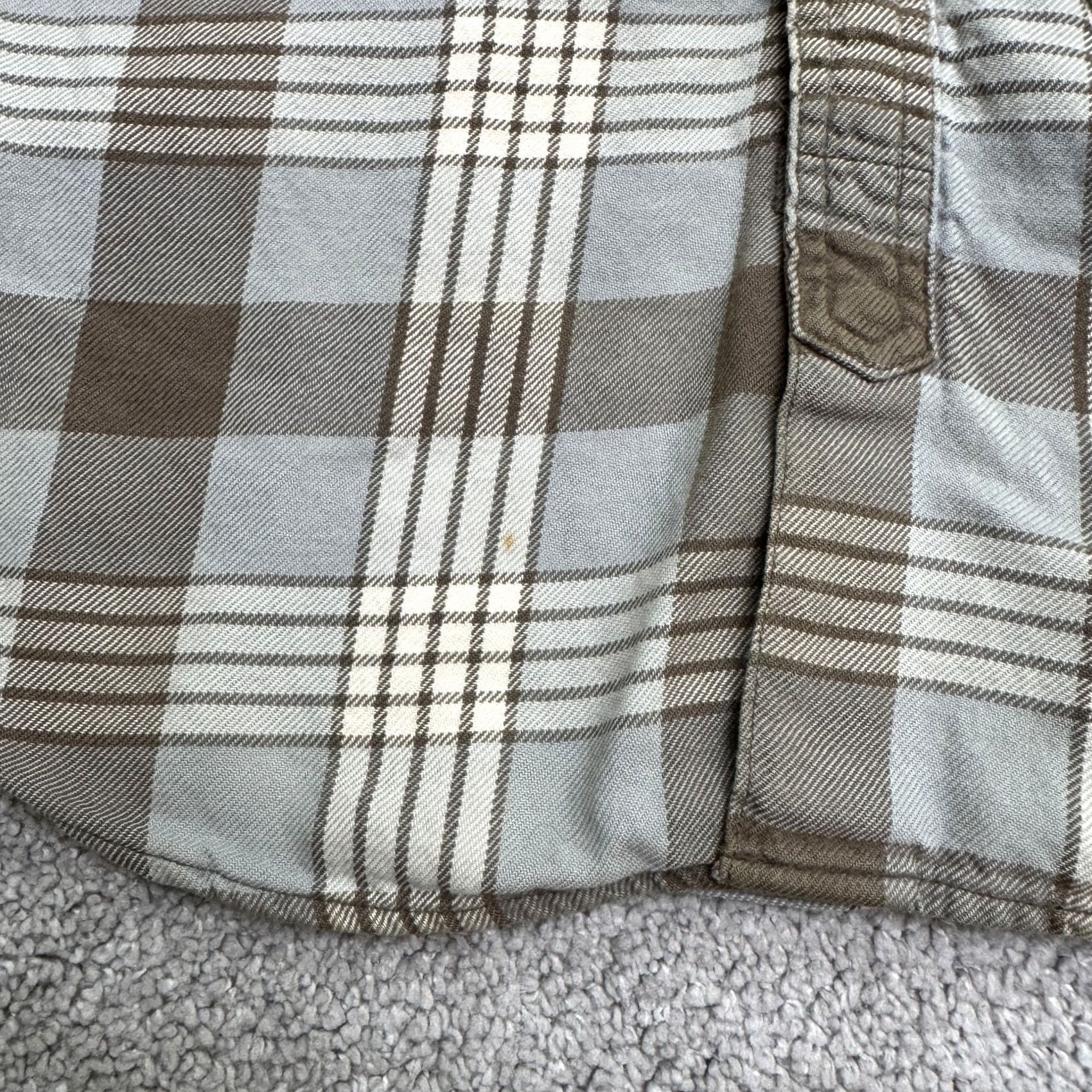J.Crew J.Crew Brown Plaid Flannel Button Down Shirt Men Small Long Sleeve Casual Size US S / EU 44-46 / 1 - 7 Thumbnail