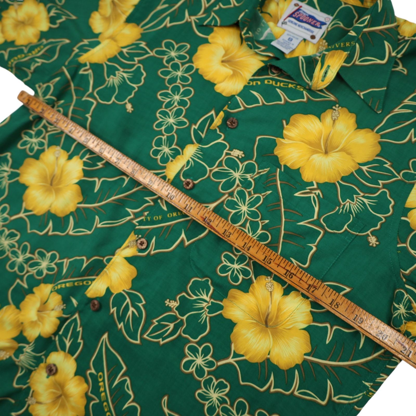 Reyn Spooner × Vintage Vintage Reyn Spooner University of Oregon Hawaiian Shirt Size US S / EU 44-46 / 1 - 6 Thumbnail