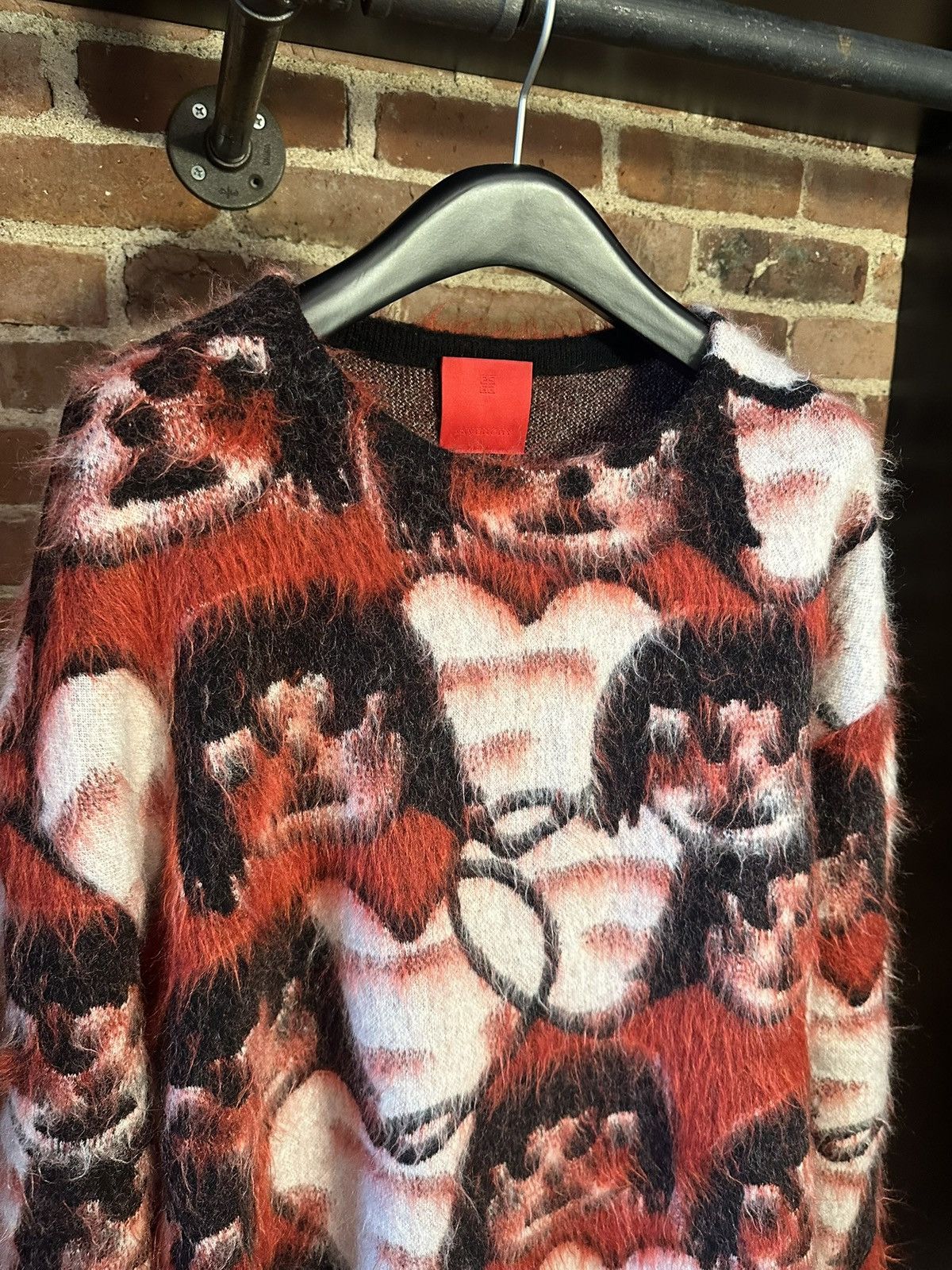 Chito × Givenchy SS/22 MMW Valentines Day Chito Collab Mohair Sweater Size US M / EU 48-50 / 2 - 3 Thumbnail