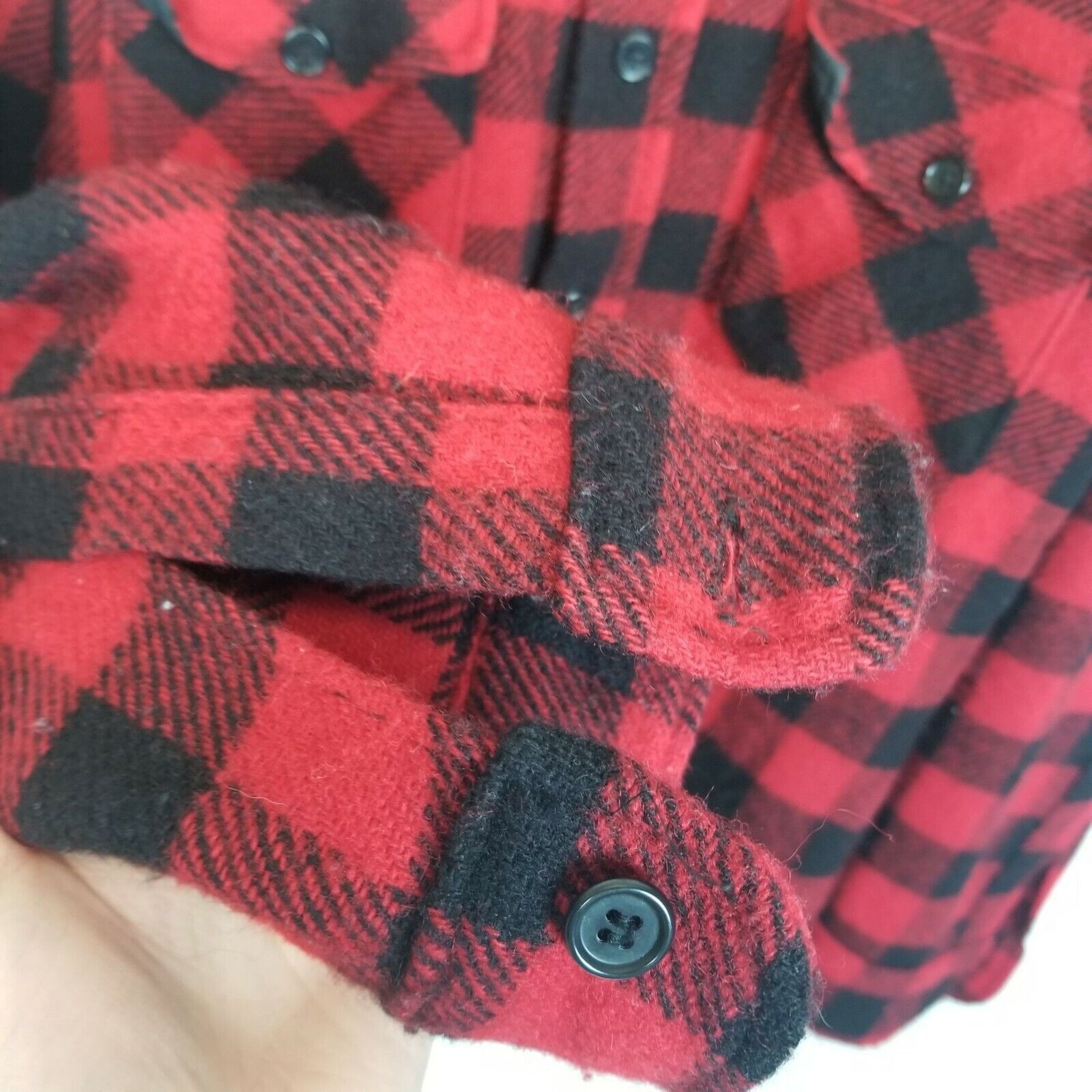 Woolrich Woolen Mills Vintage Woolrich Mens Flannel Shirt Jacket Shacket Size L Size US L / EU 52-54 / 3 - 4 Thumbnail