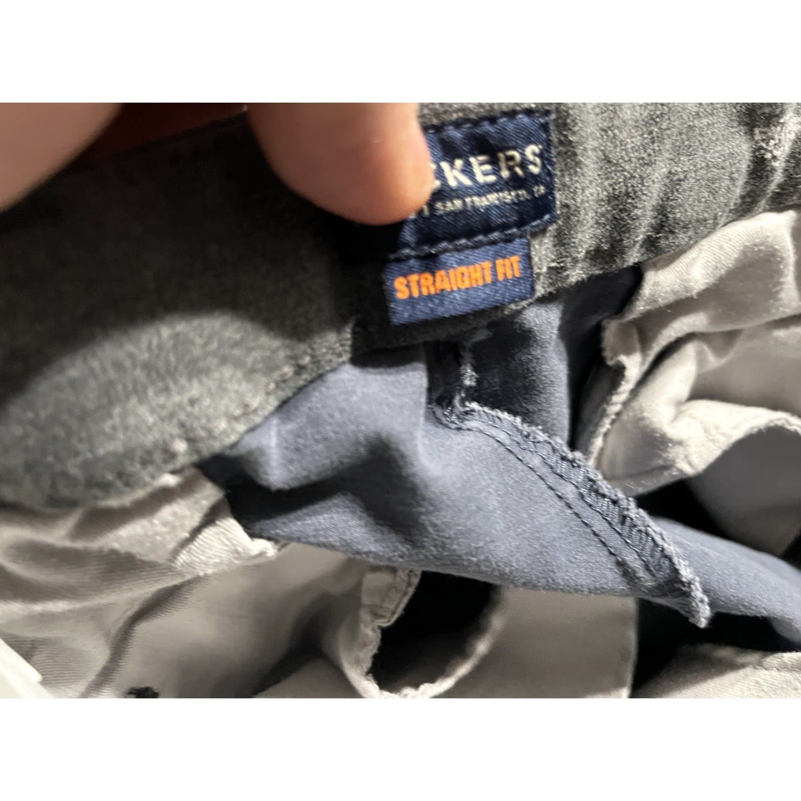 Dockers Dockers Pants Flat Front Straight Fit Men 34 Regular Blue Cotton Chino D2 27 Inseam Belt Loops Casual Workwear Vintage? No. Size US 34 / EU 50 - 5 Thumbnail