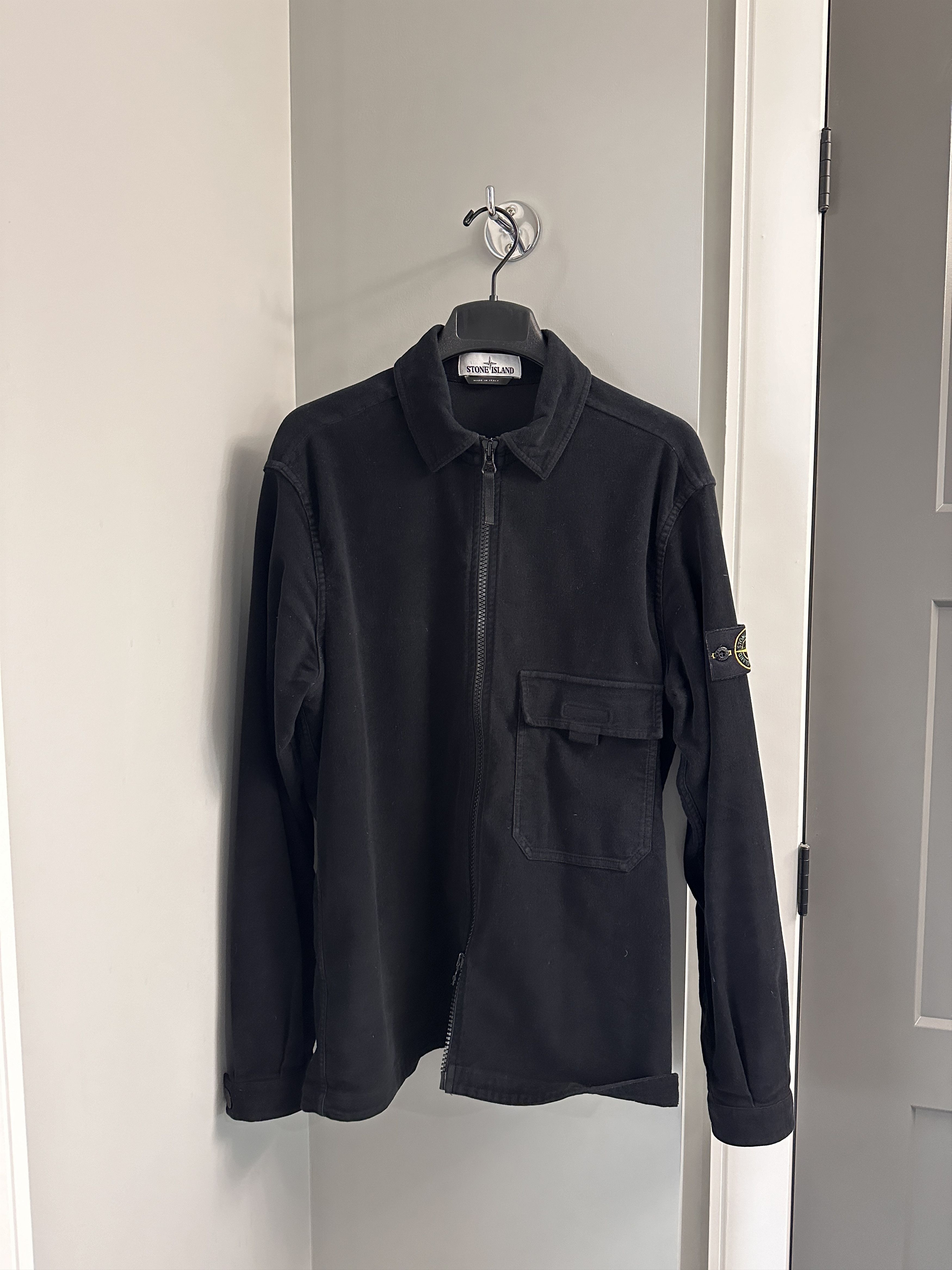 Stone Island Cotton Zip Up Jacket Size US M / EU 48-50 / 2 - 1 Thumbnail