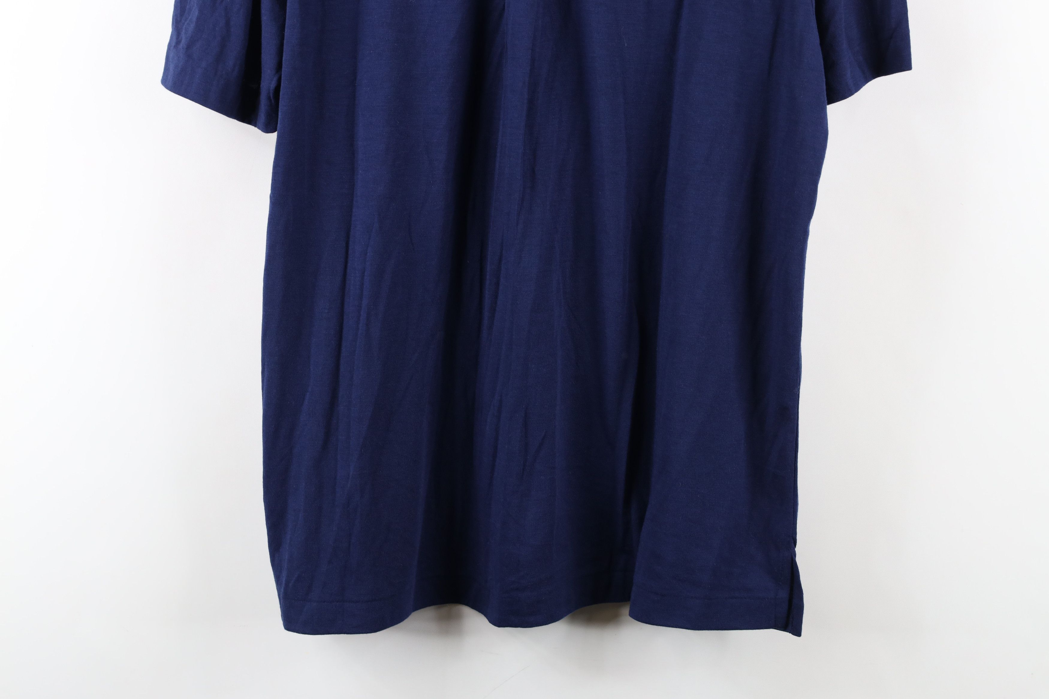 Vintage Vintage 70s Streetwear Blank Knit Short Sleeve Button Shirt Size L / US 10 / IT 46 - 10 Thumbnail
