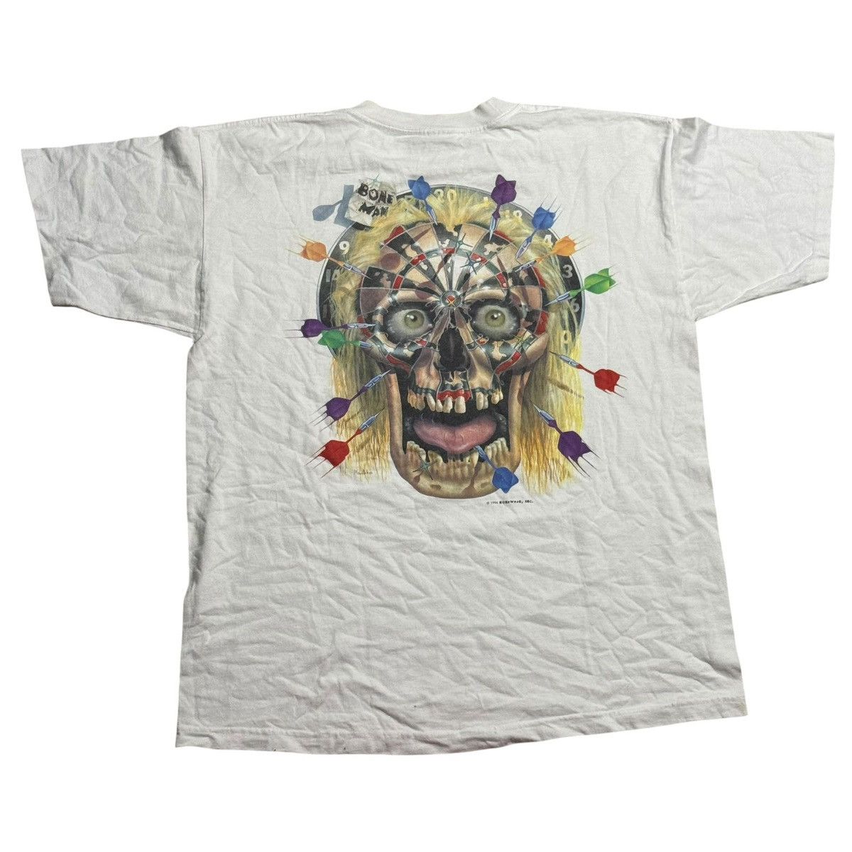Vintage Vintage 90s Bone Man Size US XL / EU 56 / 4 - 1 Thumbnail