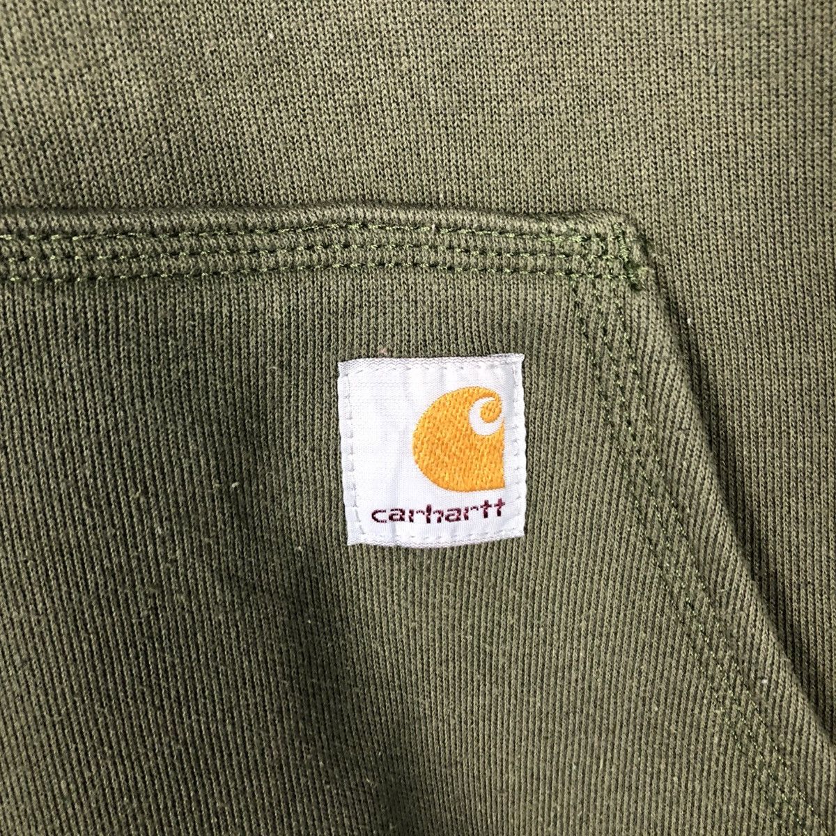 Carhartt 🔥VINTAGE HOODIE PULL OVER CARHARTT RICH GREEN Size US M / EU 48-50 / 2 - 18 Thumbnail