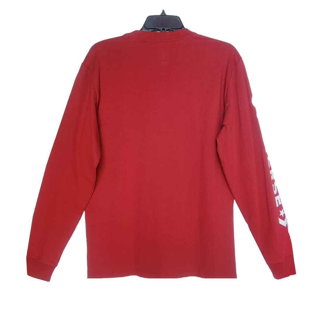 Converse ⭐Converse Men Long Sleeve Tee Sz S Wordmark Brick Alley Burg Size US S / EU 44-46 / 1 - 3 Thumbnail