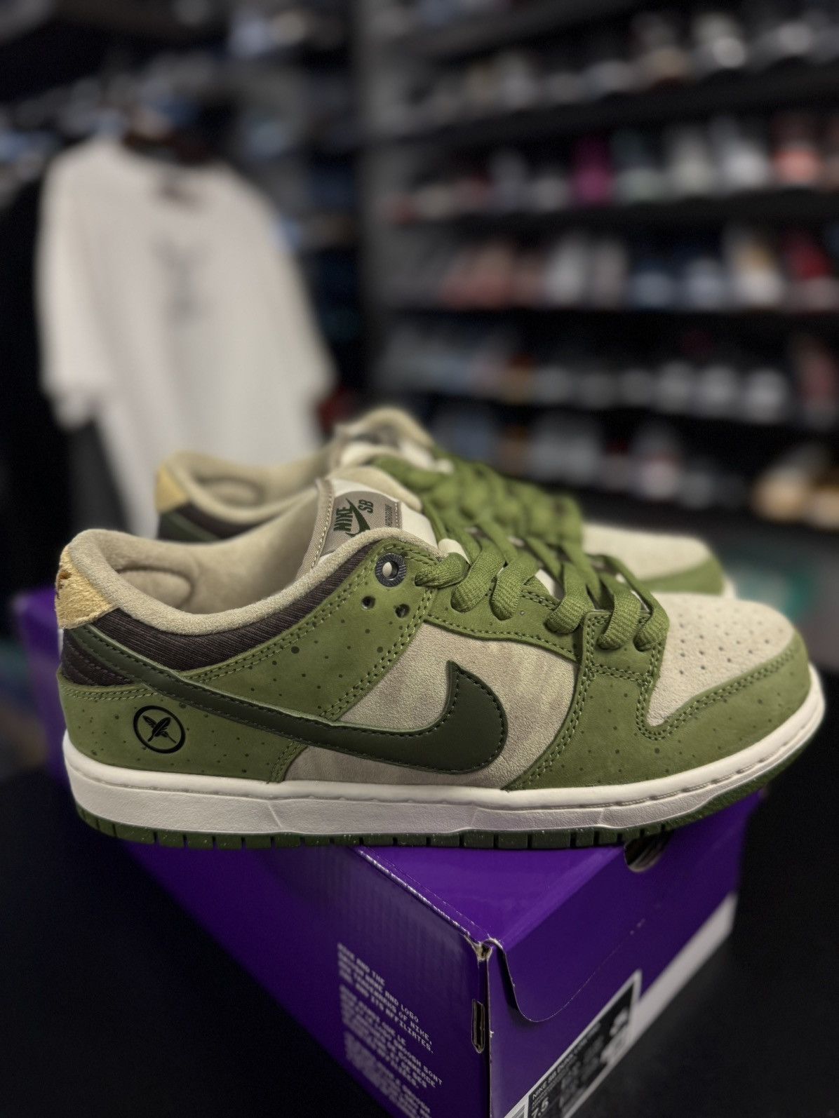 Nike Nike Dunk Low Yuto Horigome Matcha Size 7.5 (NEW) Size US 7.5 / EU 40-41 - 11 Thumbnail