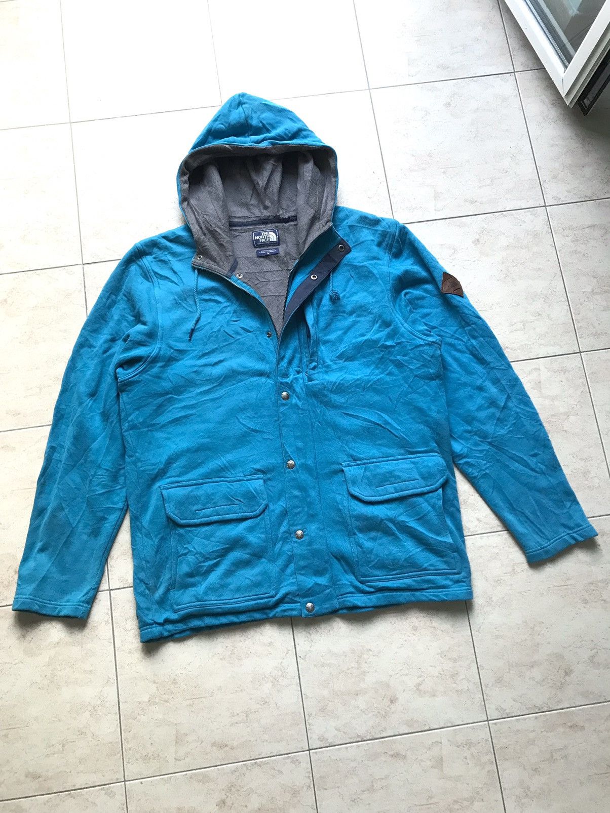 The North Face The North Face Windbreaker FleeceLining Hooded Cotton Jacket Size US M / EU 48-50 / 2 - 1 Thumbnail