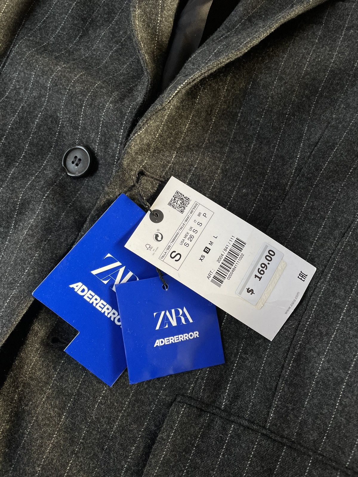 Ader Error × Zara Zara x Ader Error Blazer | Grailed