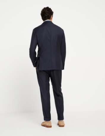 Brunello Cucinelli Suit in Navy Size US M / EU 48-50 / 2 - 2 Thumbnail