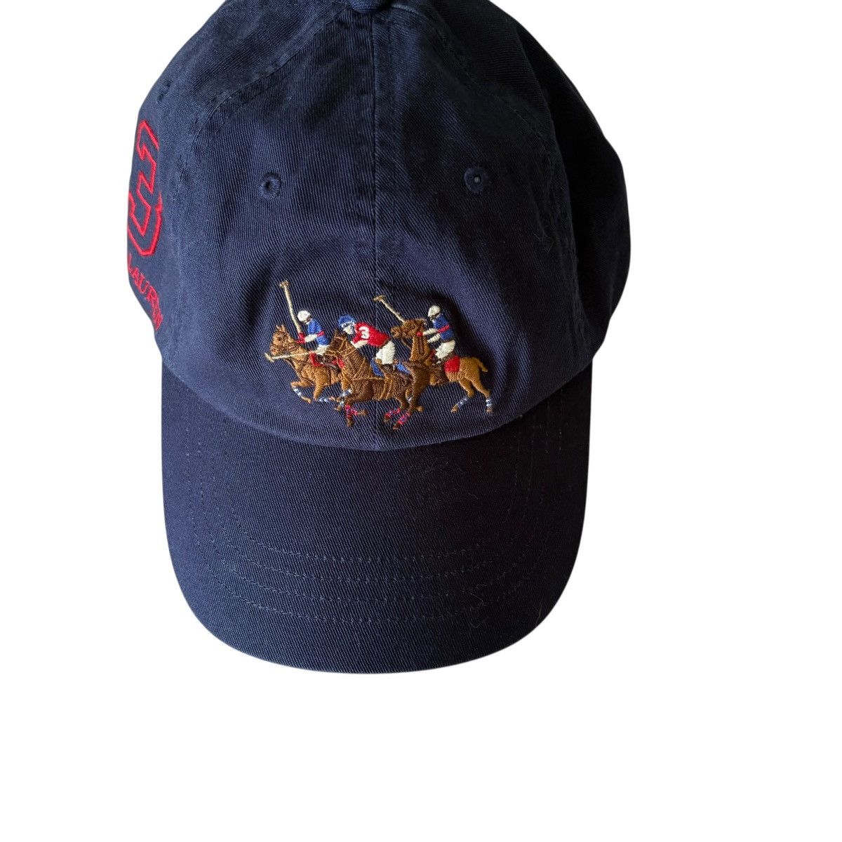 Polo Ralph Lauren Polo Ralph Lauren Triple Pony Navy Blue Baseball Cap Size ONE SIZE - 1 Thumbnail