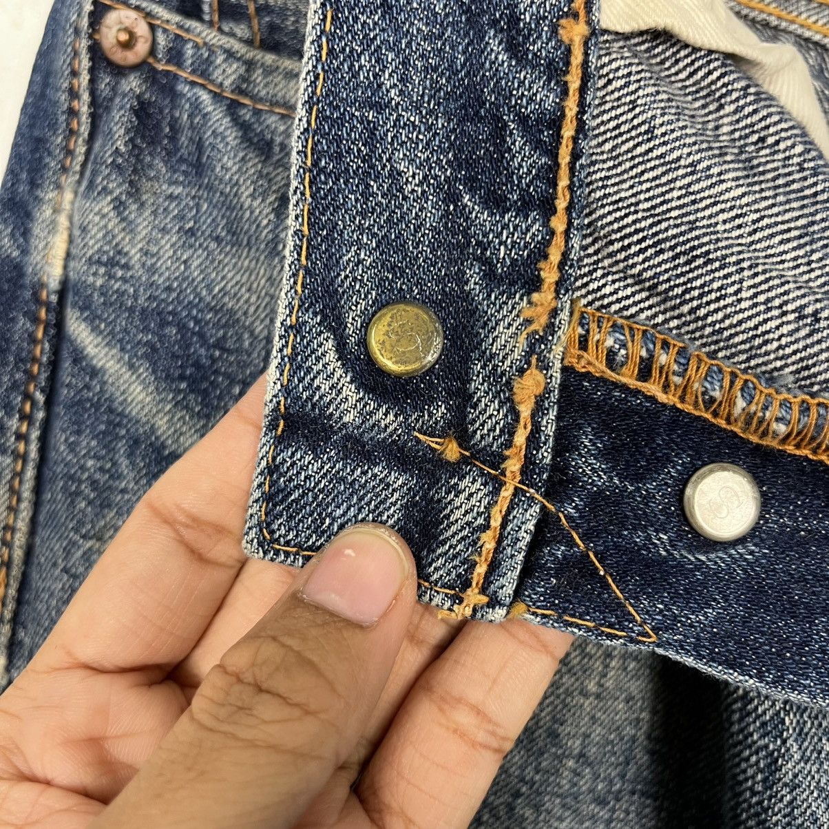 Sugar Cane Vintage Sugar Cane Distressed Selvedge Denim Jeans Size US 30 / EU 46 - 17 Thumbnail