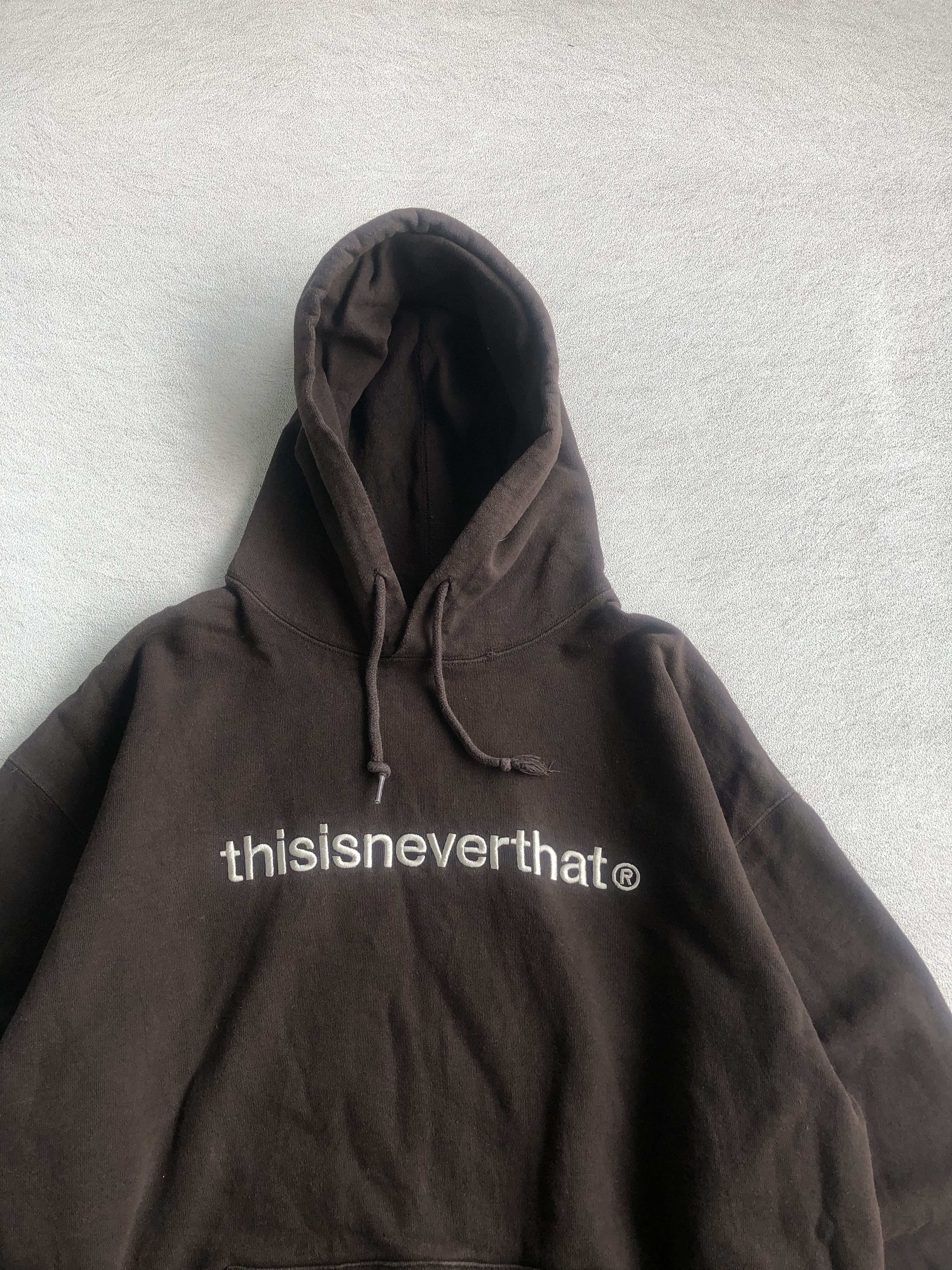 Japanese Brand Thisisneverthat Pullover Hooded Size US L / EU 52-54 / 3 - 4 Thumbnail