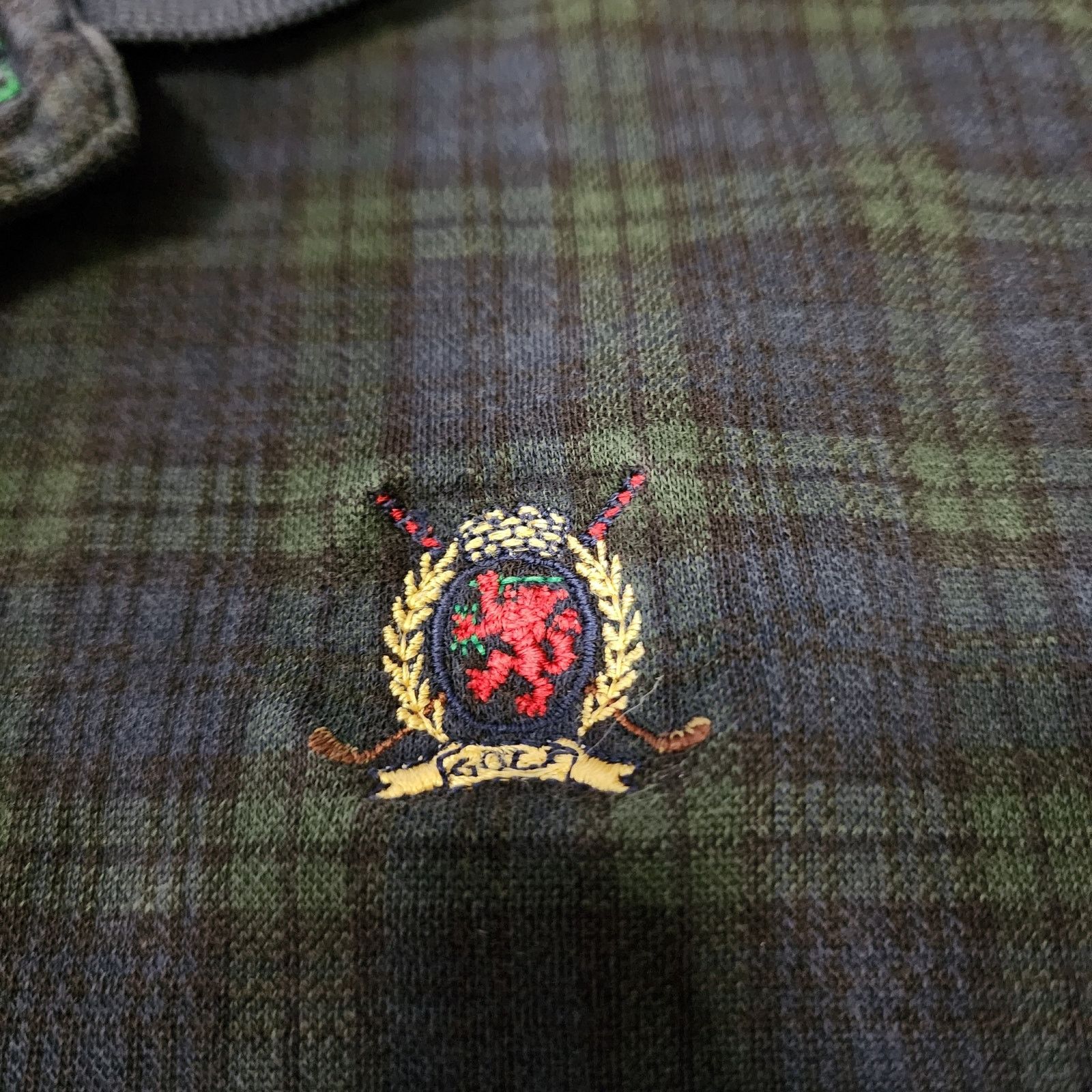 Tommy Hilfiger Vintage Tommy Hilfiger Long Sleeve Polo Plaid 90s 2462 Size US XL / EU 56 / 4 - 3 Thumbnail