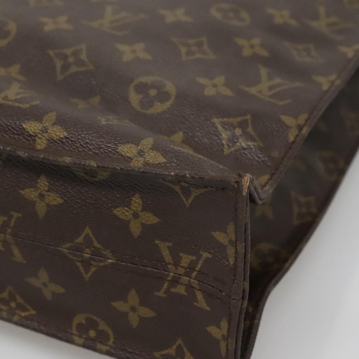 Louis Vuitton LOUIS VUITTON Monogram Sac Plat Hand Bag M51140 Size ONE SIZE - 12 Thumbnail