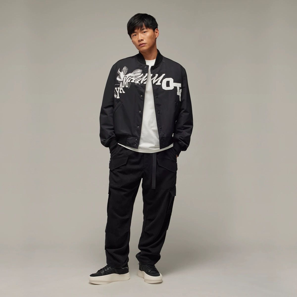 Adidas × Y-3 Y-3 Yohji Yamamoto Team Bomber Jacket Size US S / EU 44-46 / 1 - 7 Thumbnail