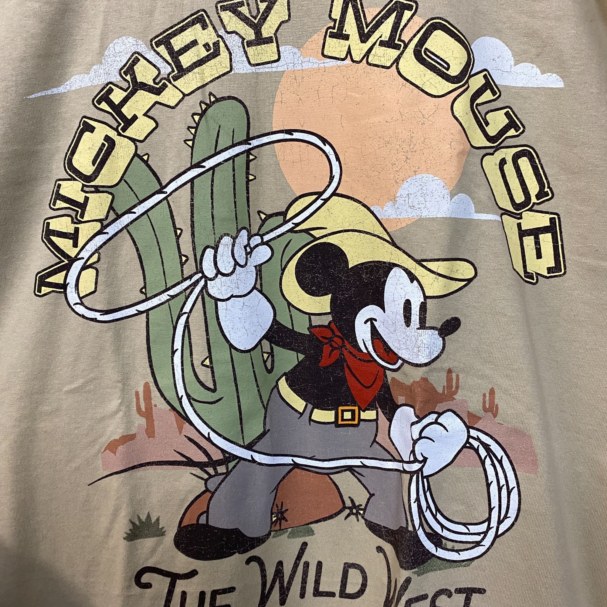 Disney Disney Mickey Mouse The Wild West Cartoon Poster T-Shirt Lar Size US L / EU 52-54 / 3 - 2 Thumbnail