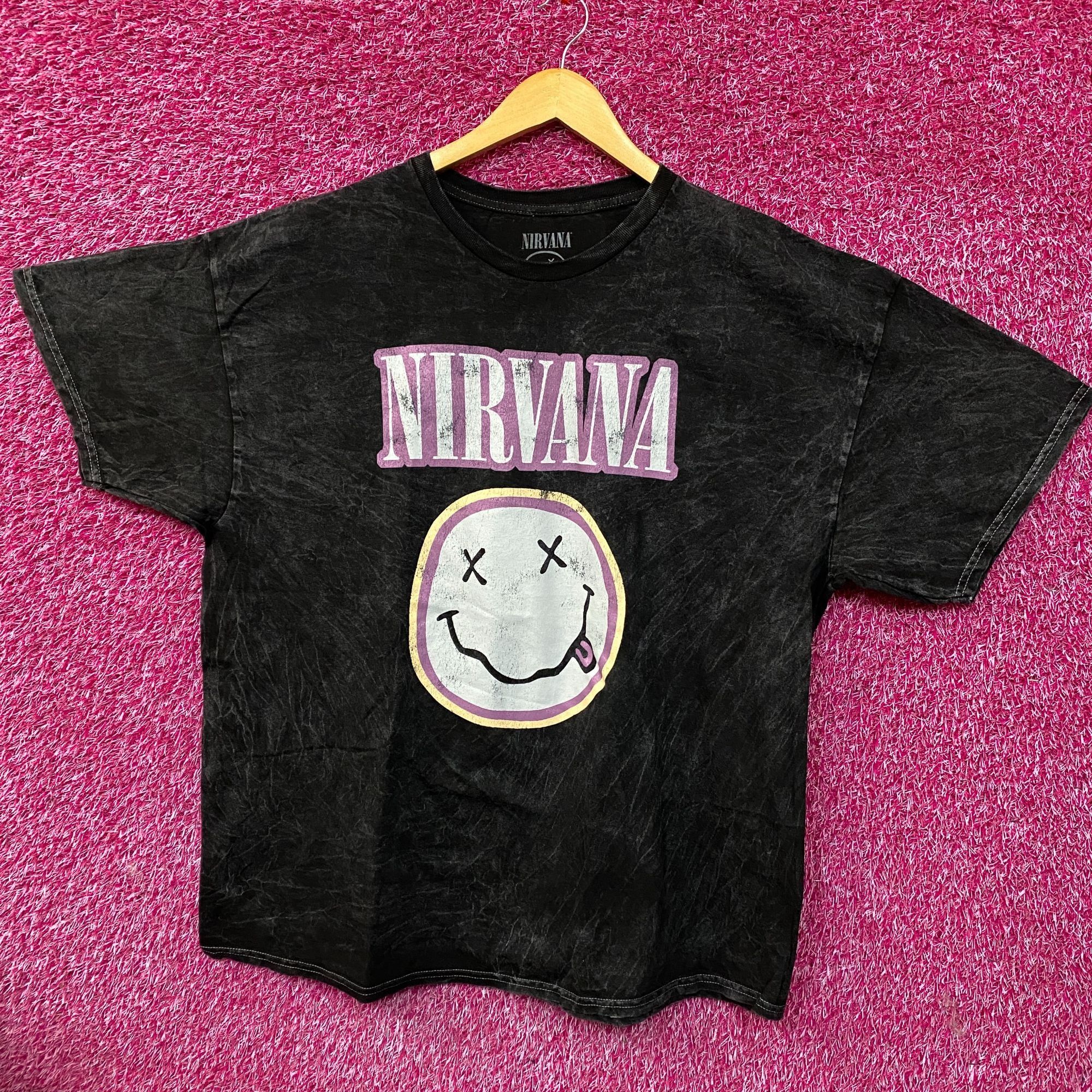 Nirvana Nirvana Nevermind Tour Dead Smiley Grunge Band T-Shirt 2XL Size US XXL / EU 58 / 5 - 3 Thumbnail