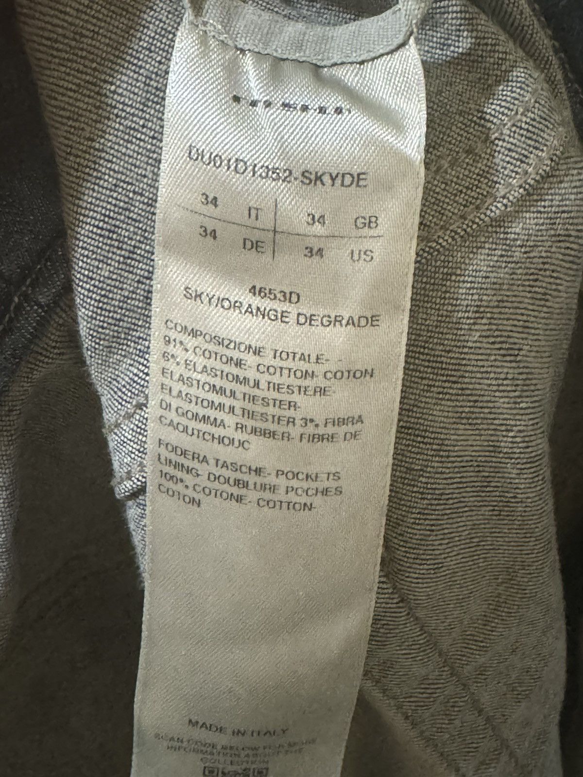 Rick Owens Rick Owen Bolan Bias Sky Degrade Size US 34 / EU 50 - 11 Thumbnail