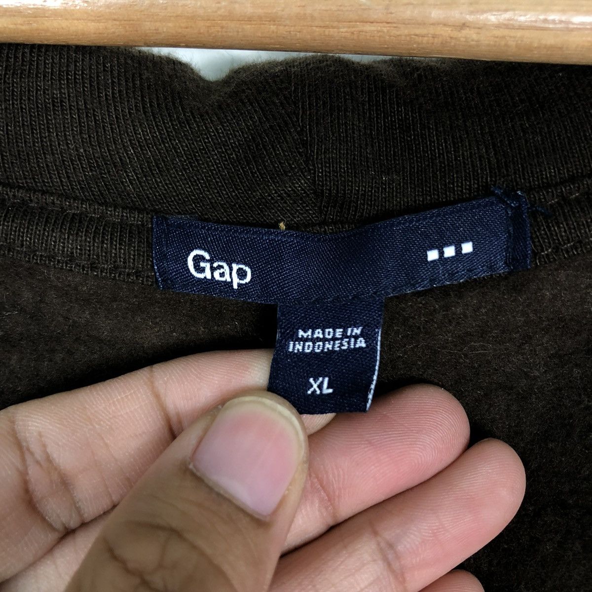 Japanese Brand 🔥VINTAGE ZIPPER JACKET GAP BIG LOGO SPELL OUT HOODIE Size US XL / EU 56 / 4 - 21 Thumbnail
