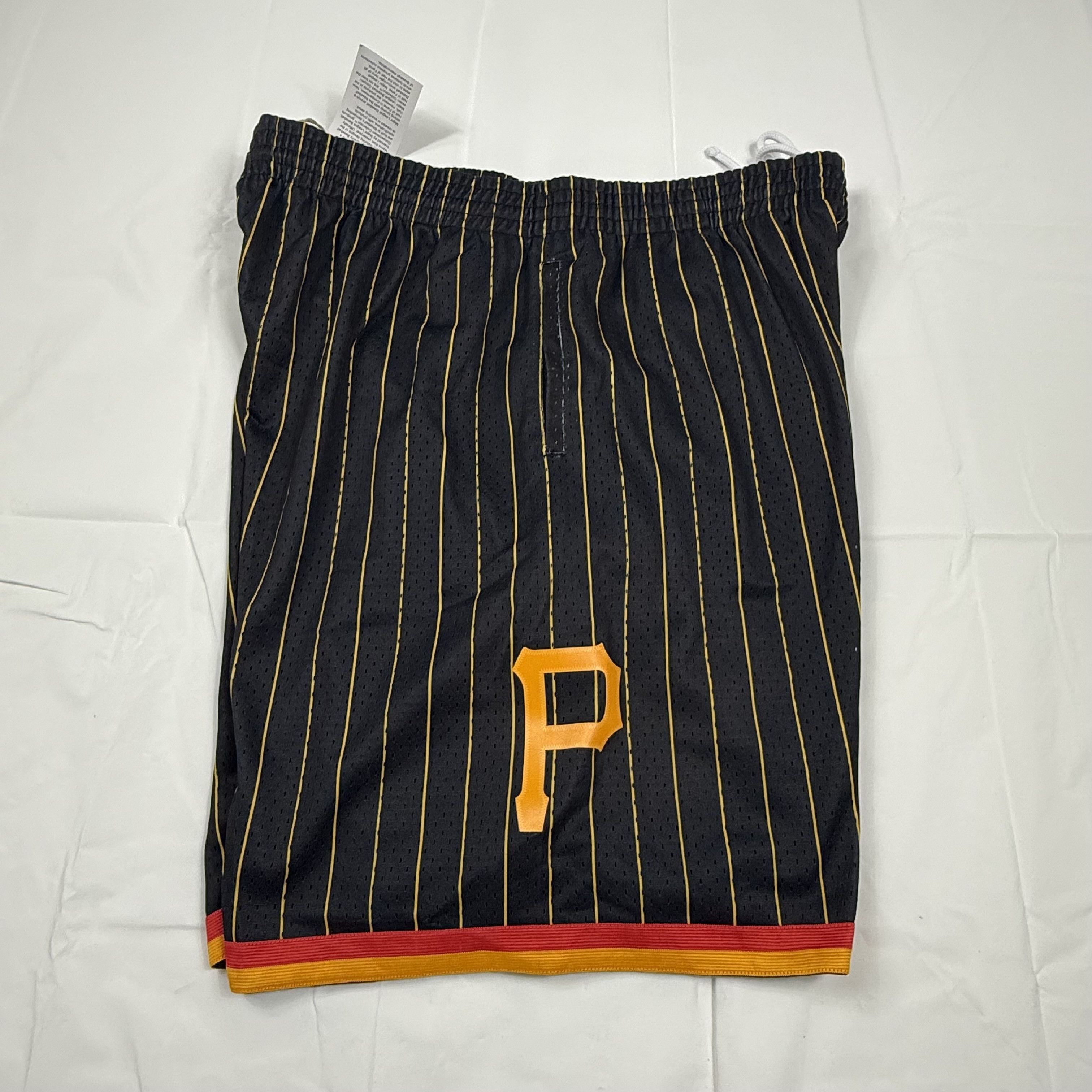Mitchell & Ness Mitchell & Ness Pittsburgh Pirates Mesh Shorts Mens 2XL NEW Size US 44 / EU 60 - 3 Thumbnail
