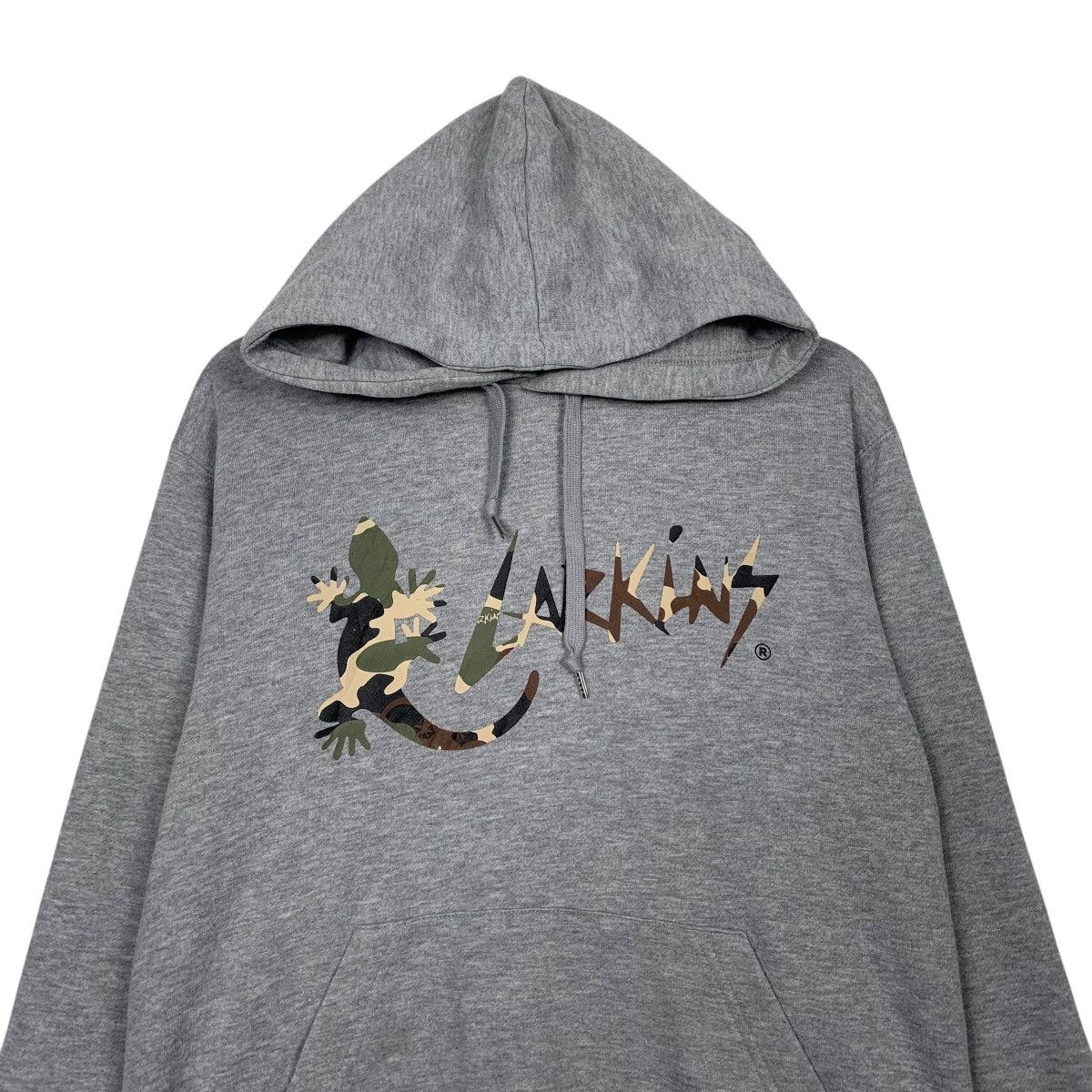 Japanese Brand Larkins Big Logo Pullover Hoodie Size US M / EU 48-50 / 2 - 2 Thumbnail