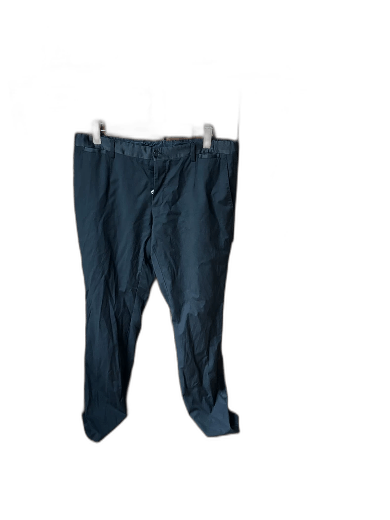 Dolce & Gabbana Casual Wool Pants with Silk Trim Size US 44 / EU 60 - 1 Thumbnail
