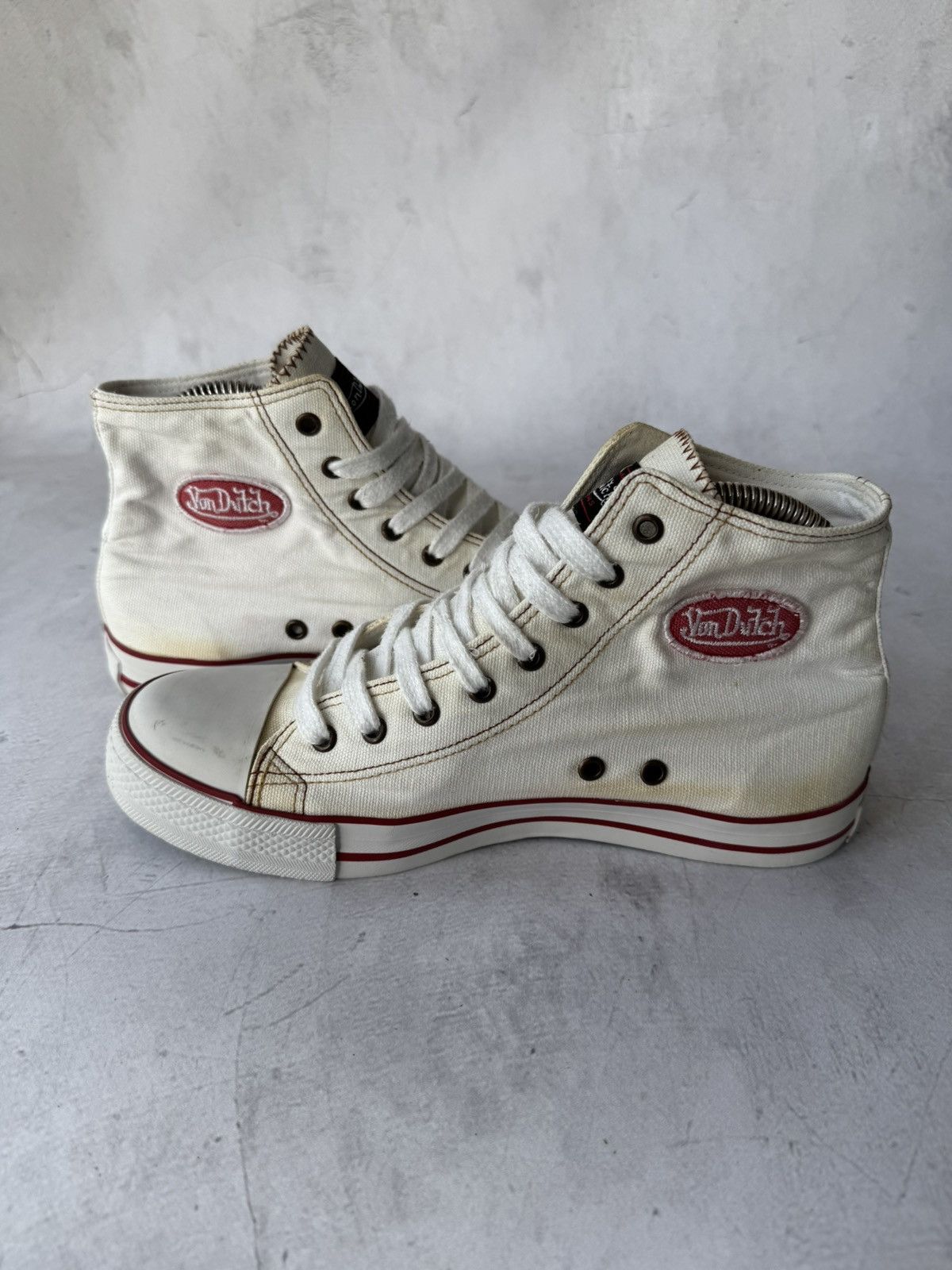 Vintage × Von Dutch Von Dutch Hi Top Sneakers Vintage Size US 6 / IT 36 - 5 Thumbnail