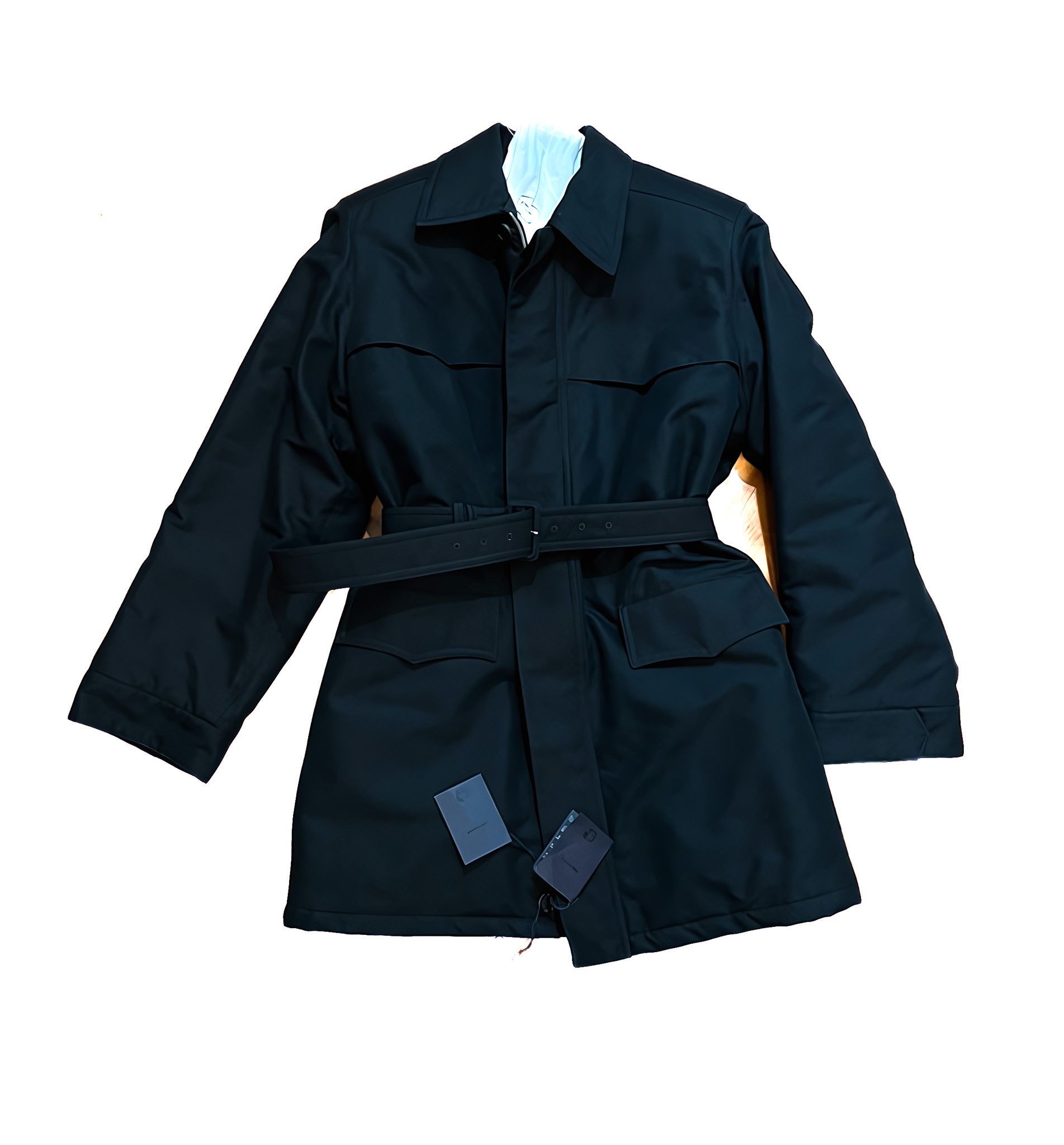 Prada A/W 2022 RUNWAY TRENCH COAT BY RAF SIMONS Size US XS / EU 42 / 0 - 4 Thumbnail
