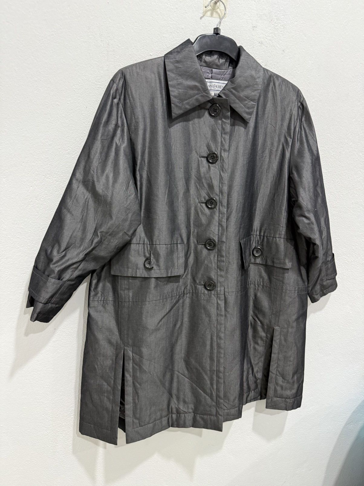 Yves Saint Laurent Yves Saint Laurent Oversized Long Jacket Size US S / EU 44-46 / 1 - 3 Thumbnail