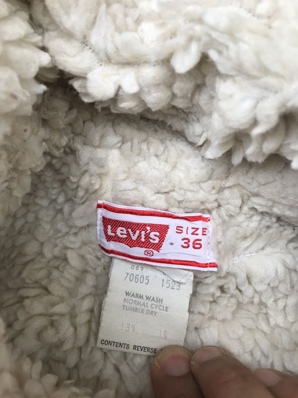 Levi's × Levi's Vintage Clothing × Vintage vintage Levi's sherpa corduroy denim jacket Size US XXS / EU 40 - 10 Thumbnail