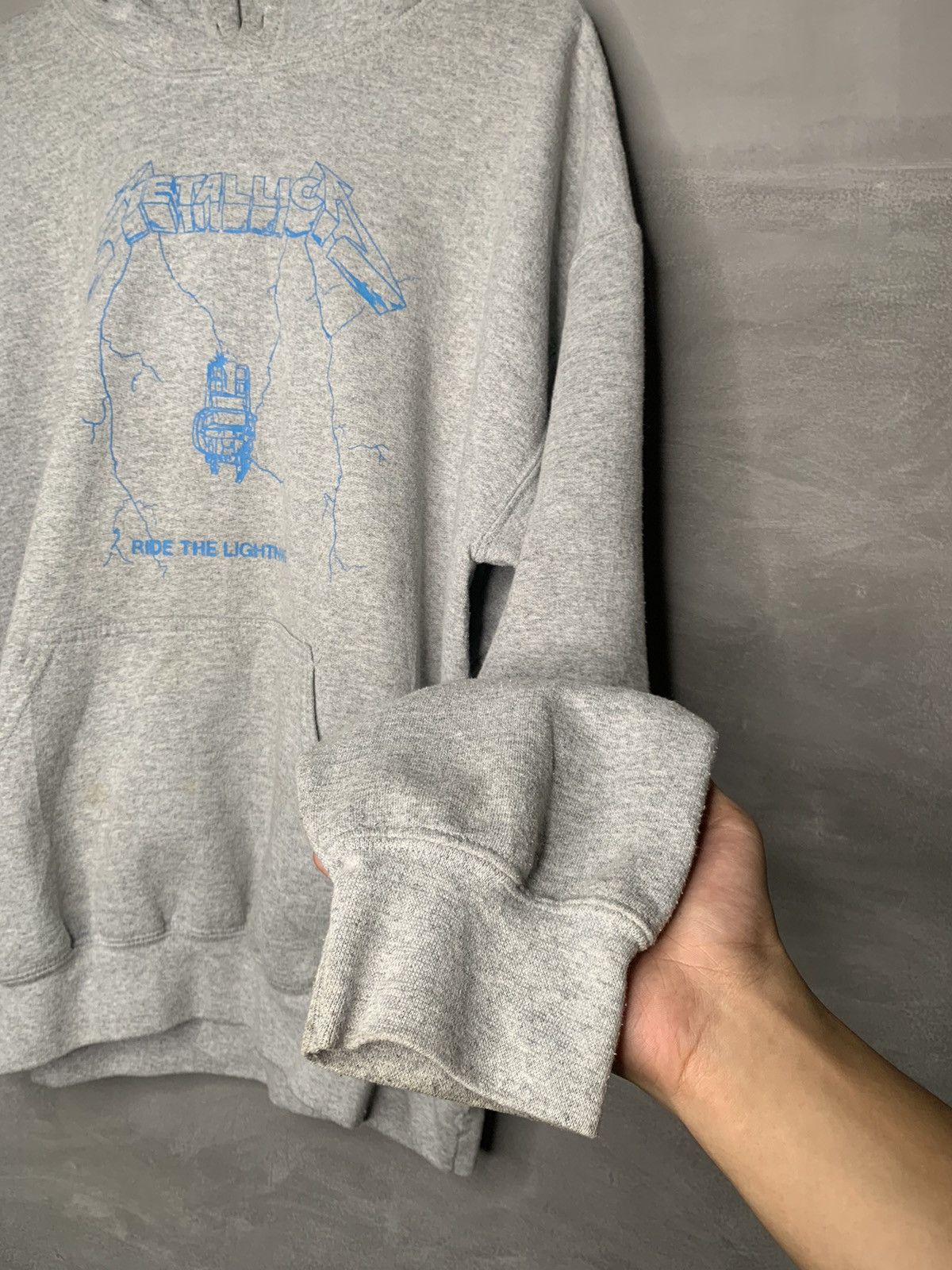 Gildan Metallica Ride The Lightning Hoodie Size US L / EU 52-54 / 3 - 6 Thumbnail