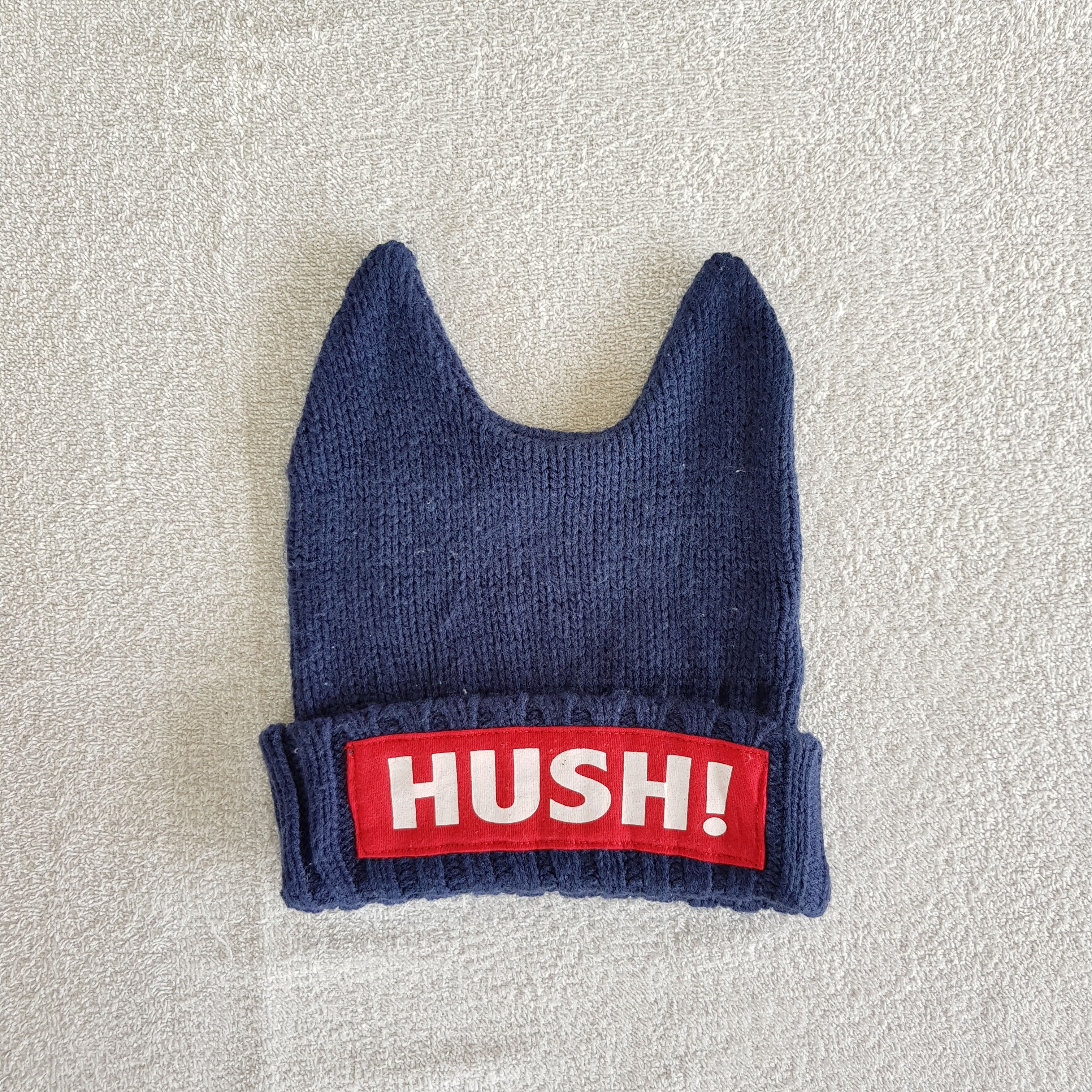 Japanese Brand Vintage Hushi Torn Beanie Ribbed Knit Snow Cap Hats. Size ONE SIZE - 5 Thumbnail