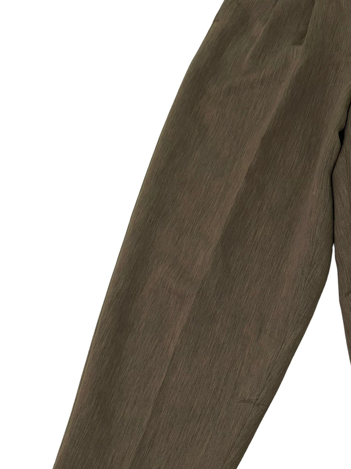 Japanese Brand Wide Baggy Tapered Vtg 90s Monsieur Bilvie Trouser 7🟦2 Size US 31 - 6 Thumbnail