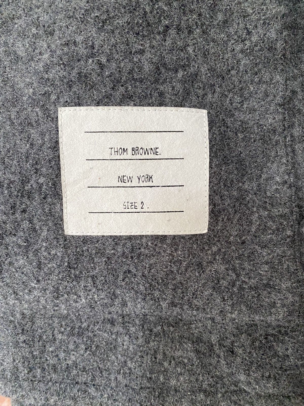 Thom Browne Iconic wool hoodie Size US M / EU 48-50 / 2 - 6 Thumbnail