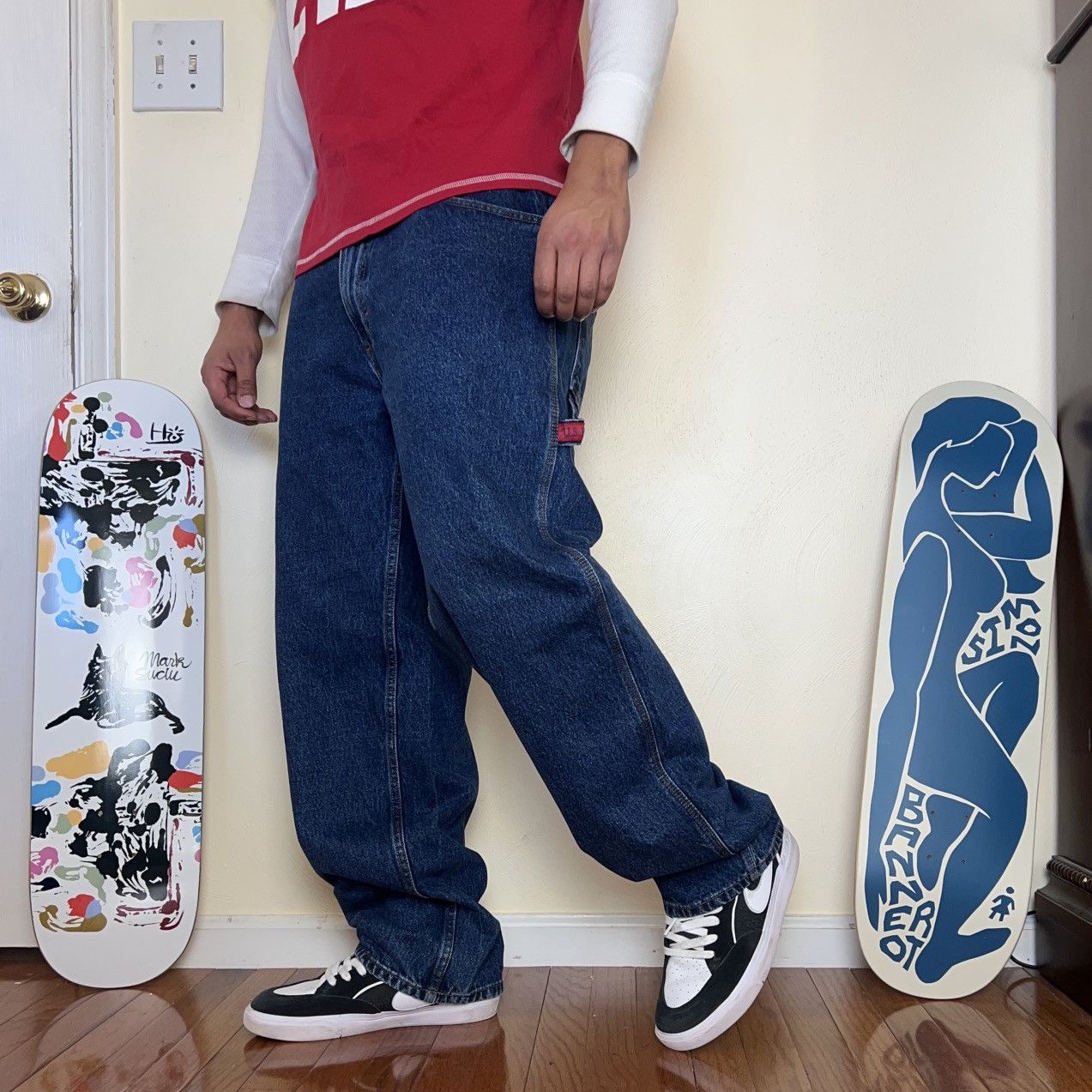 U.S. Polo Assn. × Vintage Vintage U.S. Polo Assn. Carpenter Jeans Size US 38 / EU 54 - 8 Thumbnail