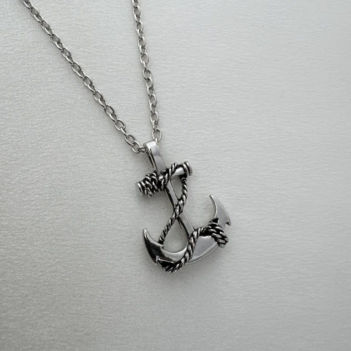 Other Anchor Pendant Necklace for Men Women,Hip Hop Unisex Style Size ONE SIZE - 2 Thumbnail