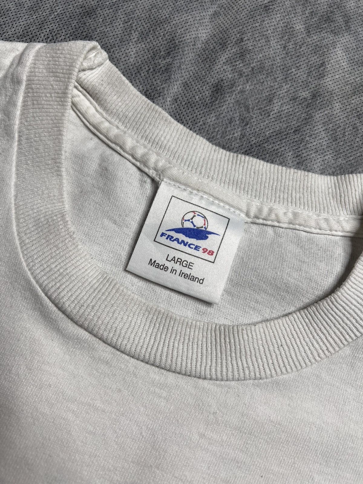 Vintage 1994 France 98 World Cup Vintage T-shirt Size US L / EU 52-54 / 3 - 8 Thumbnail
