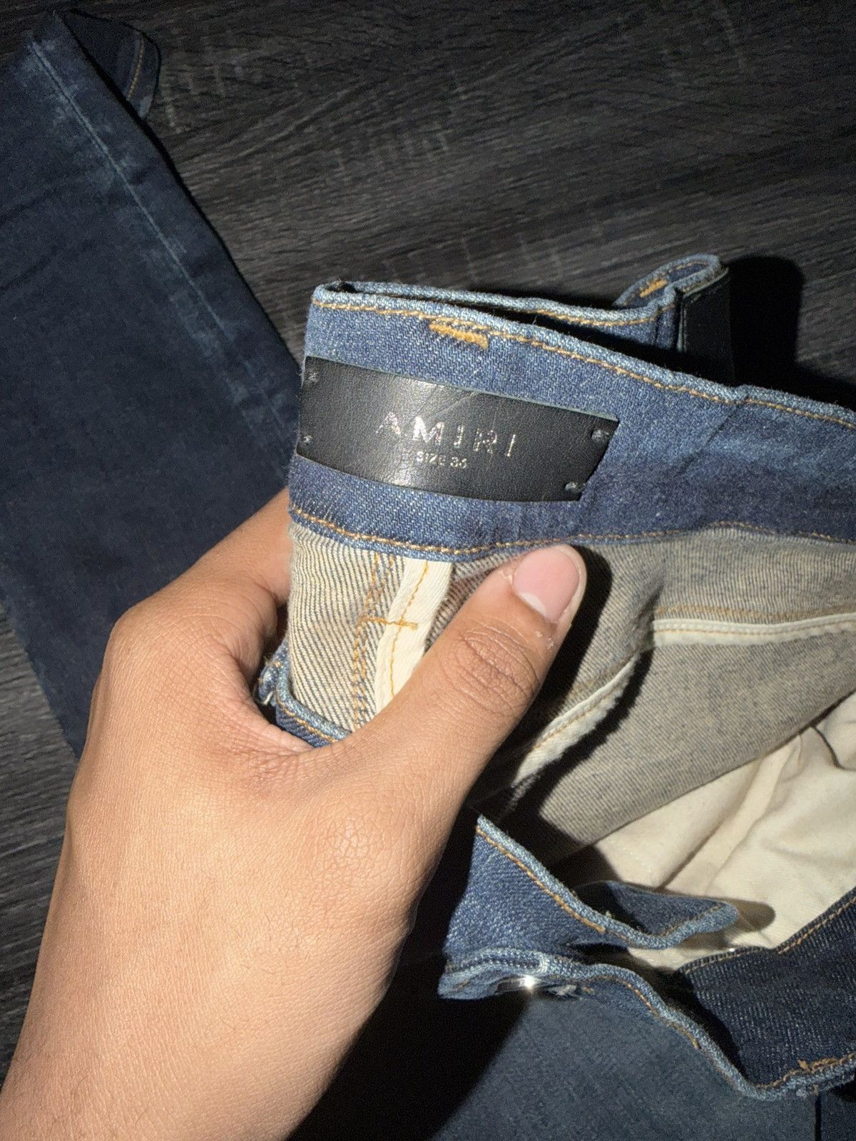 Amiri Amiri stack dark indigo jeans Size US 36 / EU 52 - 4 Thumbnail