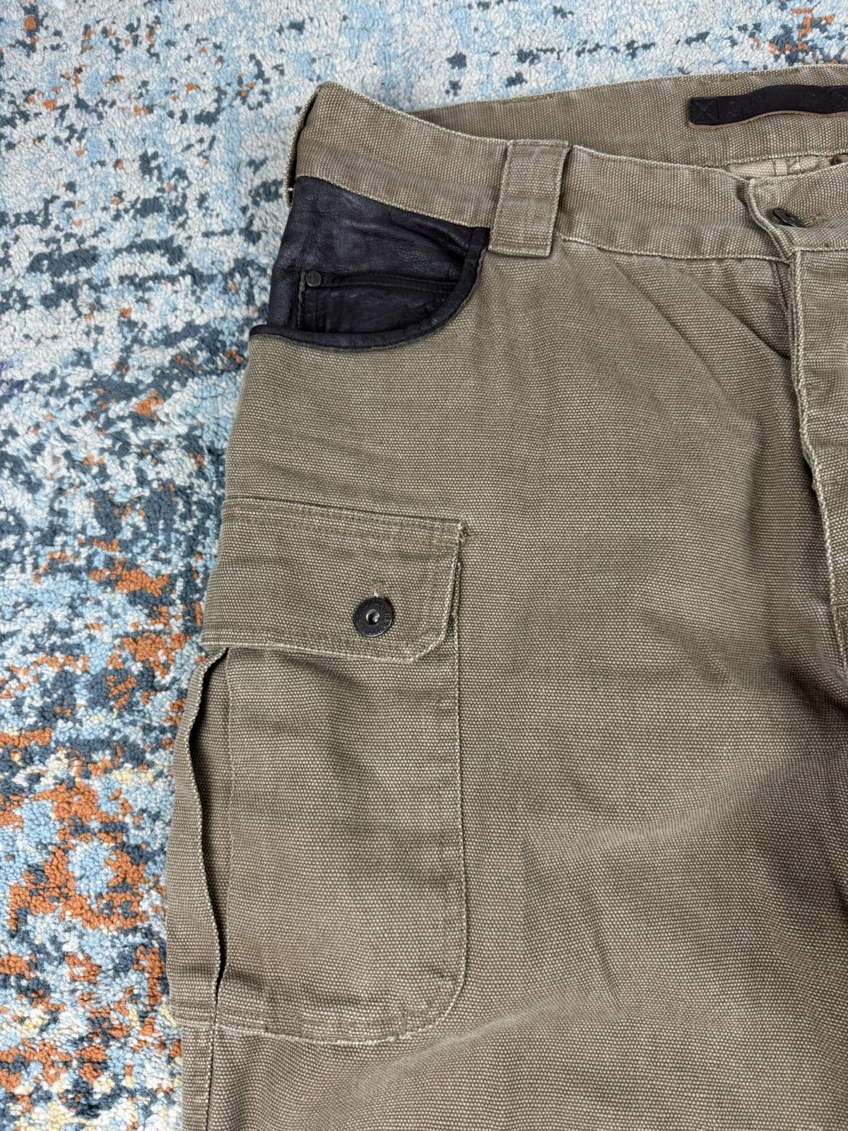 Other Härkila heavy duty hunter pants canvas with leather outdoor Size US 34 / EU 50 - 8 Thumbnail