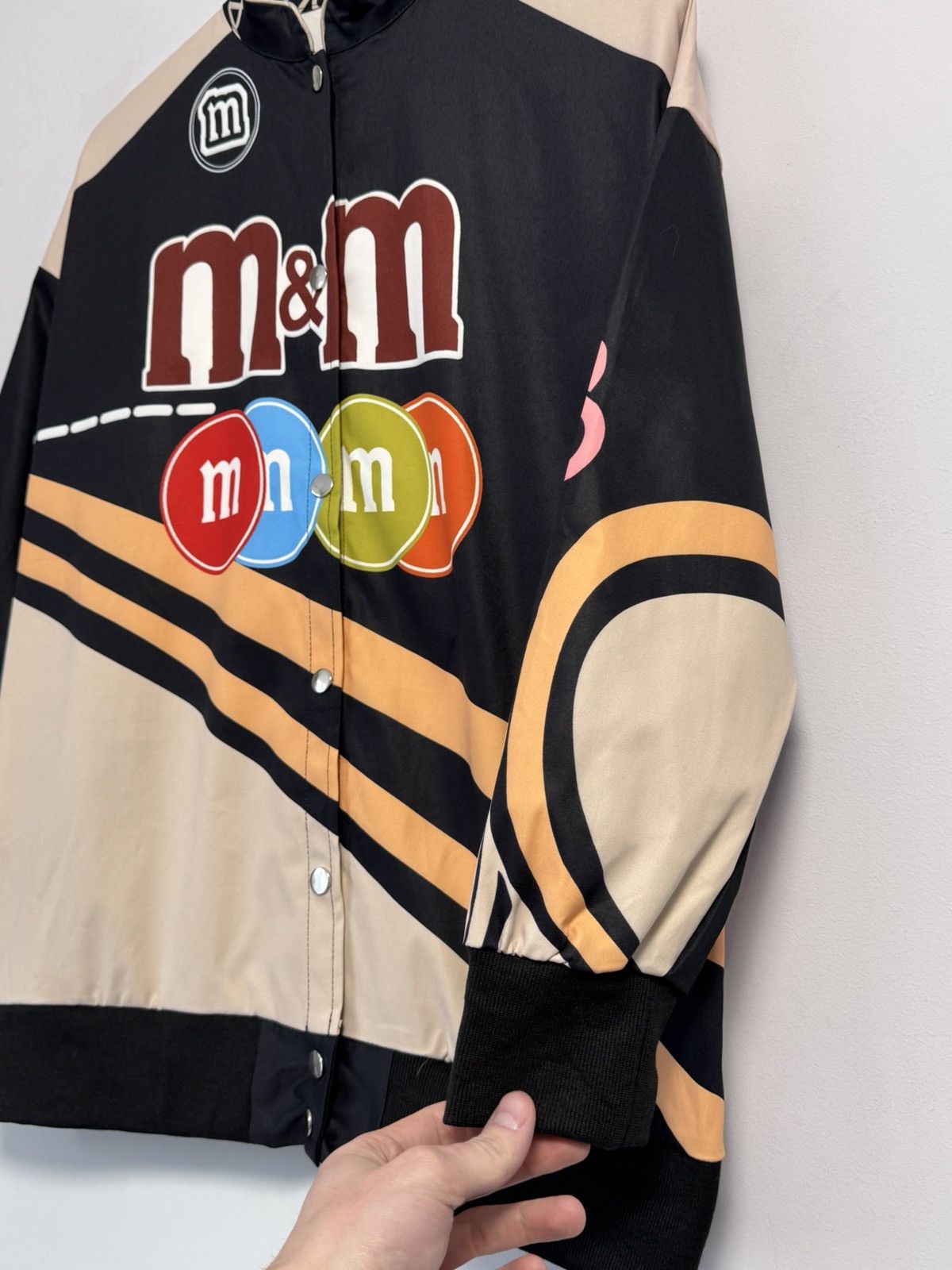 Vintage racing jacket m&m's nascar y2k Madison Beer