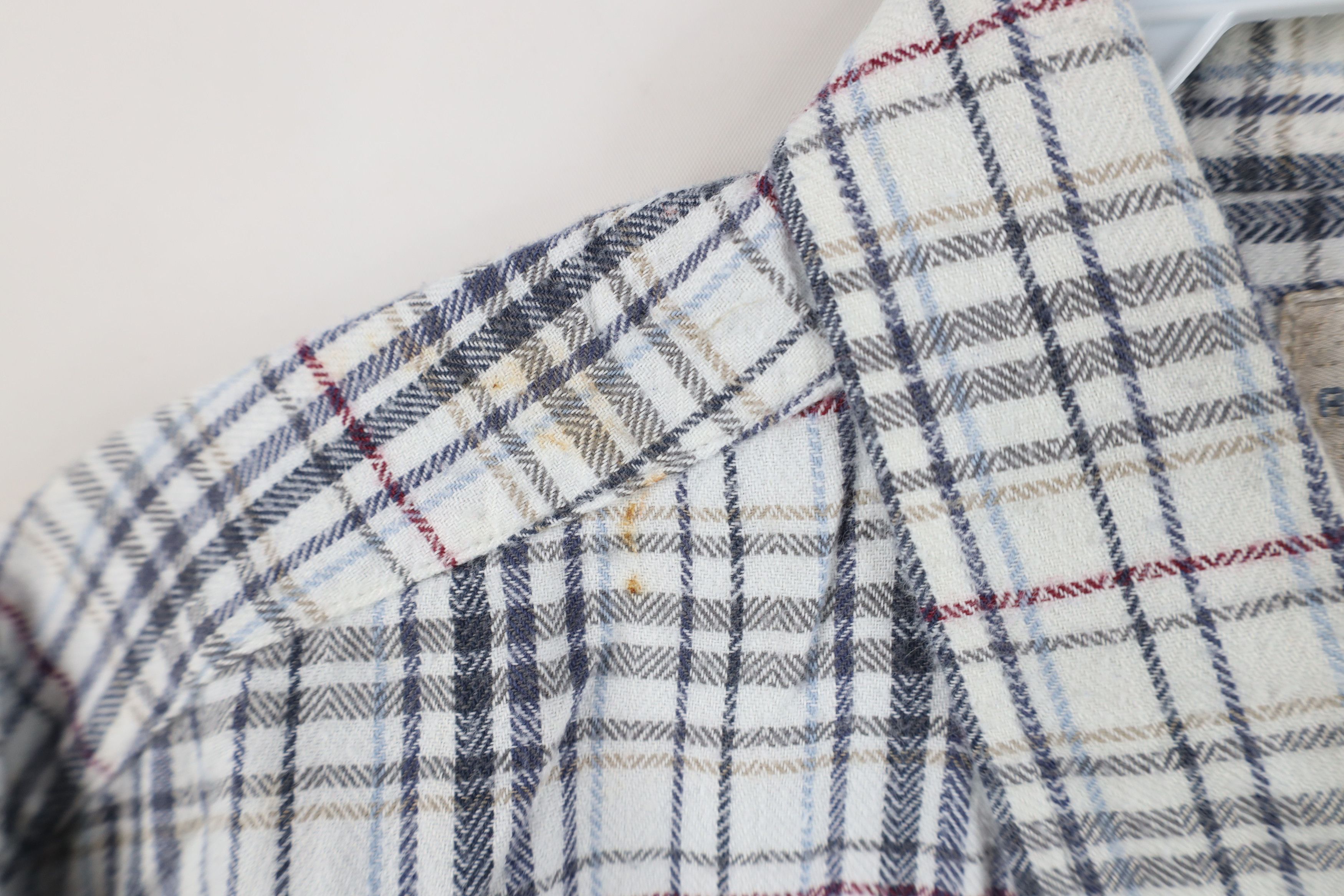 Vintage Vintage 90s Streetwear Flannel Collared Button Down Shirt Size US XL / EU 56 / 4 - 5 Thumbnail