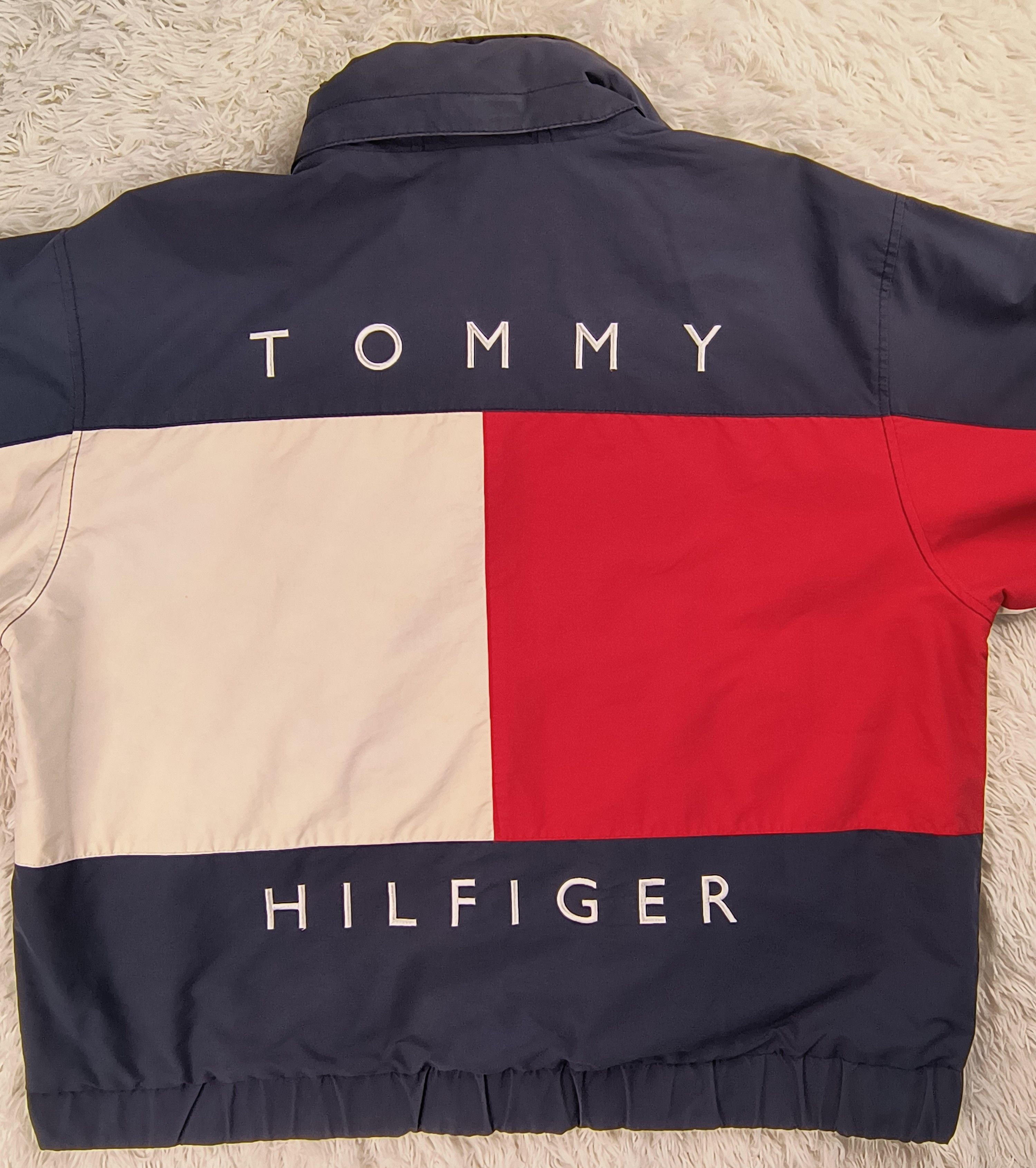 Tommy Hilfiger Vintage Tommy Hilfiger big flag double view jacket Size US L / EU 52-54 / 3 - 3 Thumbnail
