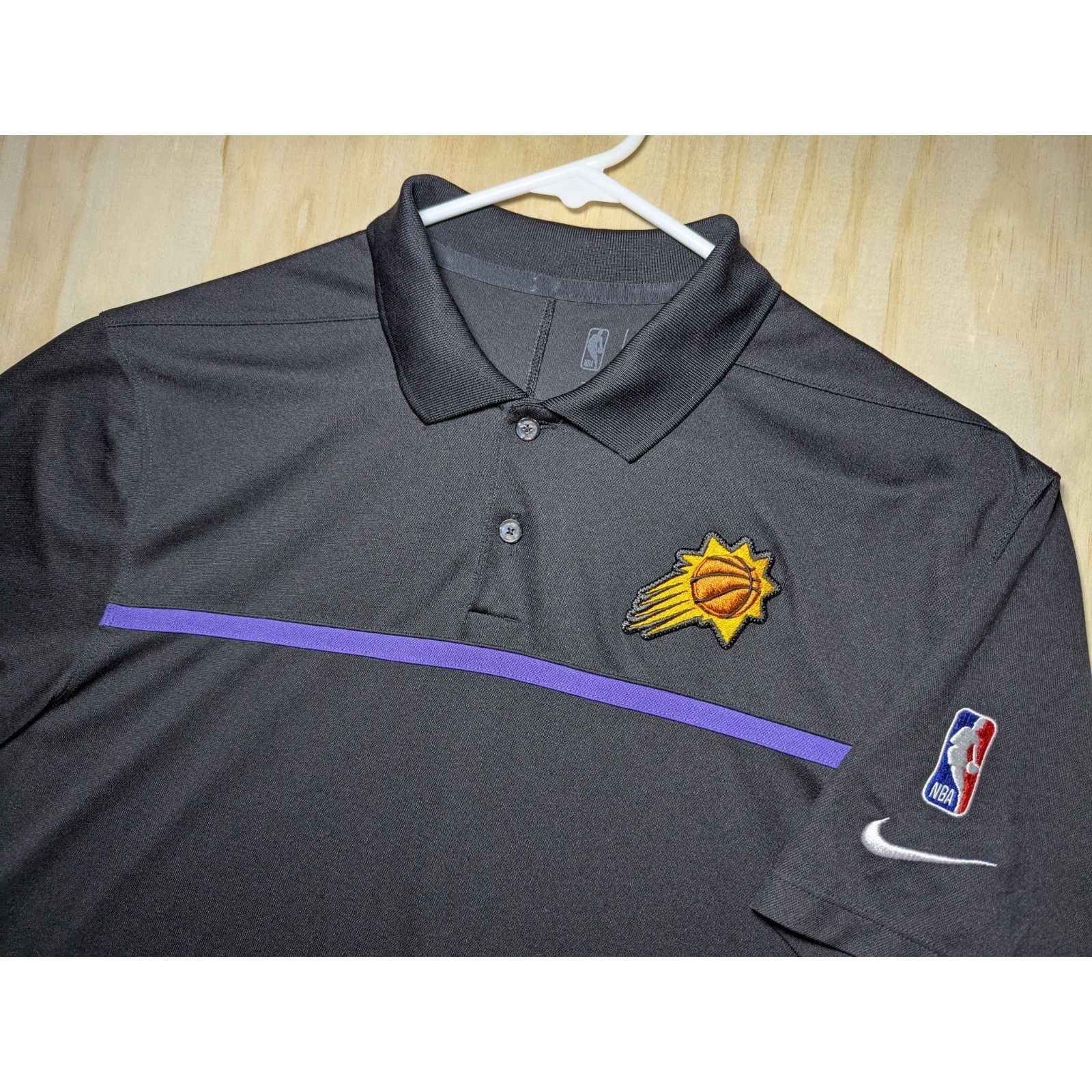 Nike Nike Men's Medium Phoenix Suns NBA Basketball Polo Shirt Size US M / EU 48-50 / 2 - 1 Thumbnail