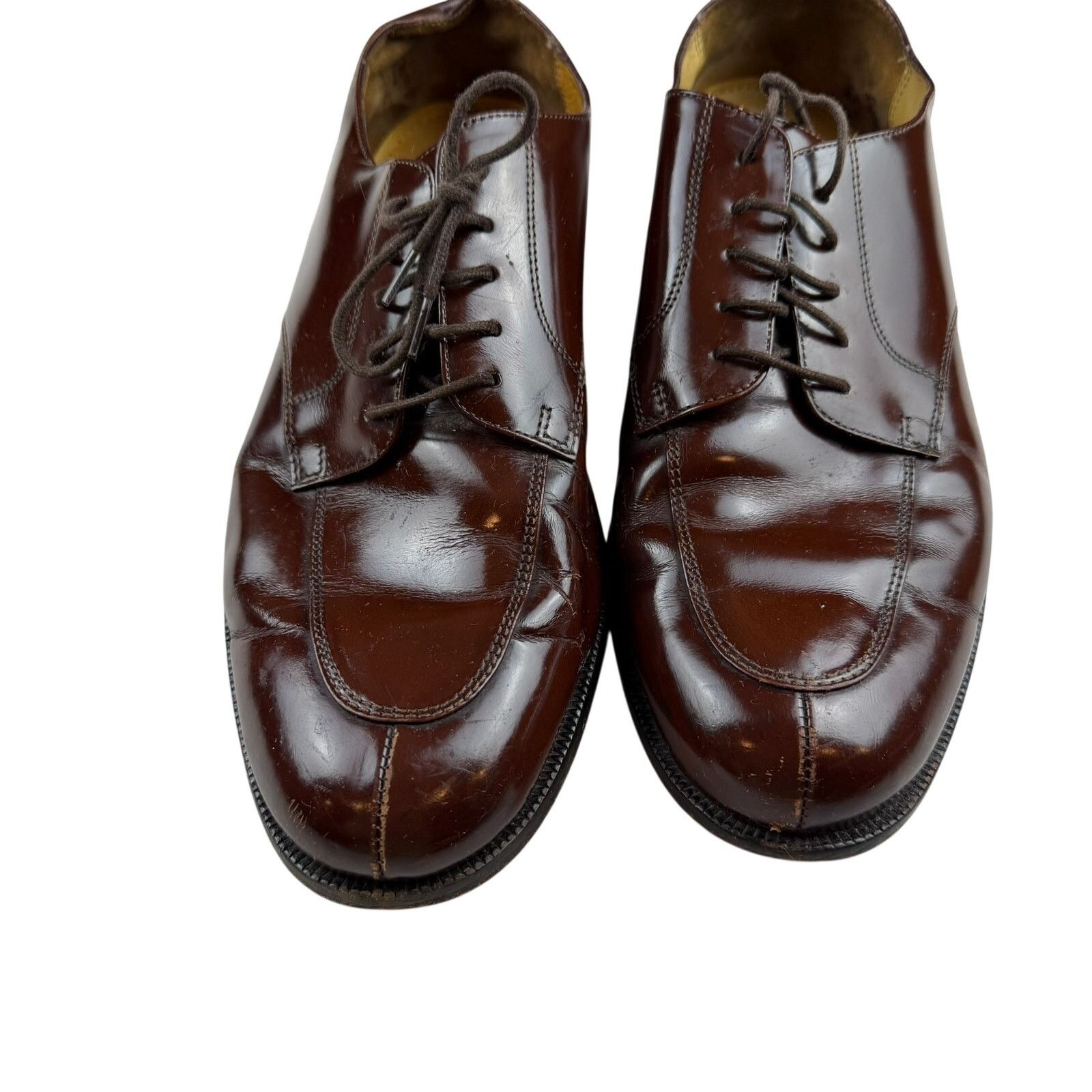 Cole Haan Cole Haan Men's 10.5D Brown Oxford Dress Shoes Size US 10.5 / EU 43-44 - 4 Thumbnail