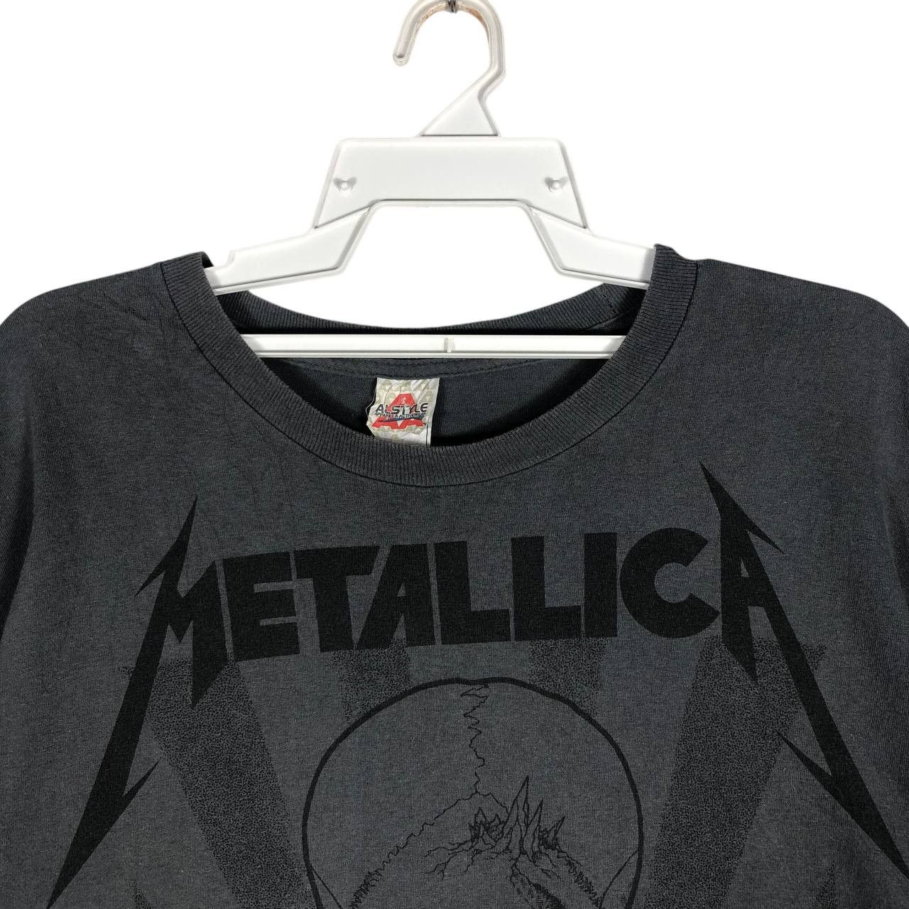 Metallica Vintage Grey Metallica "Pushead Boris" T-Shirt Size US XL / EU 56 / 4 - 2 Thumbnail