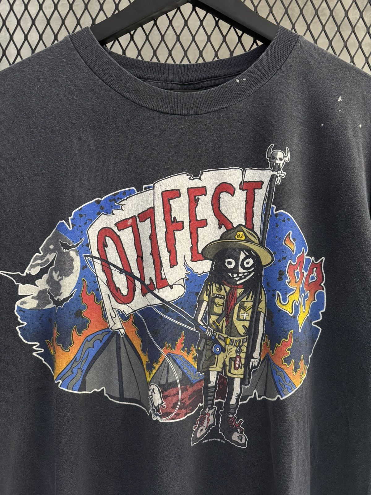 Ozzy Osbourne Vintage 1999 Ozzfest Ozzy Deftones System Of A Down & More Size US L / EU 52-54 / 3 - 2 Thumbnail